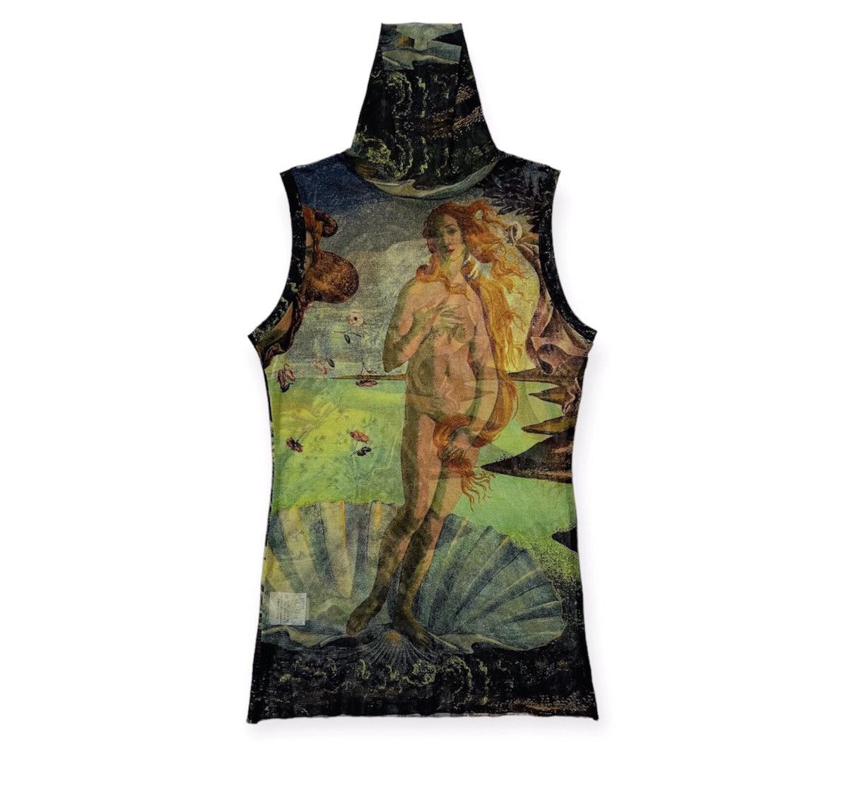 Jean Paul Gaultier × Vintage SS95 “Birth of Venus” Sheer Mesh Top Size S / US 4 / IT 40 - 1 Thumbnail