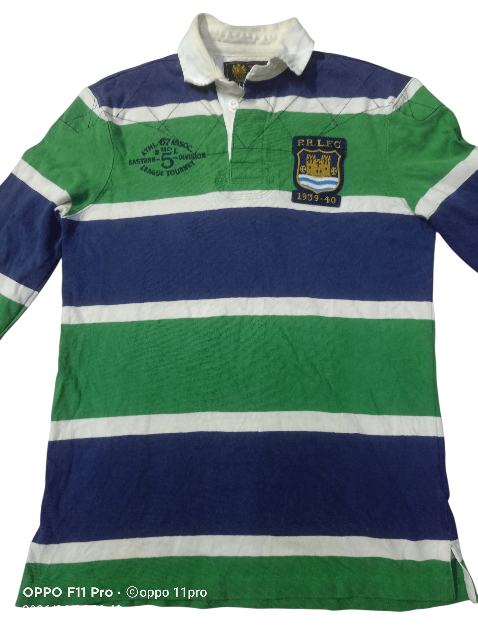 Polo Ralph Lauren 💥Vintage Polo Ralph Lauren Stripes Men 💥 Size US M / EU 48-50 / 2 - 1 Thumbnail