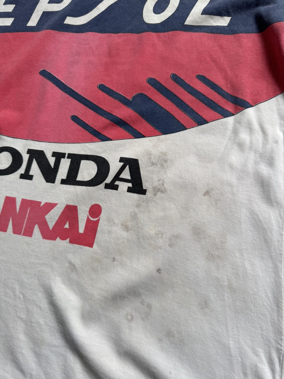 Honda × Vintage 🚗🌪️FADE HONDA RACING TEE VINTAGE NSR Size US L / EU 52-54 / 3 - 3 Thumbnail