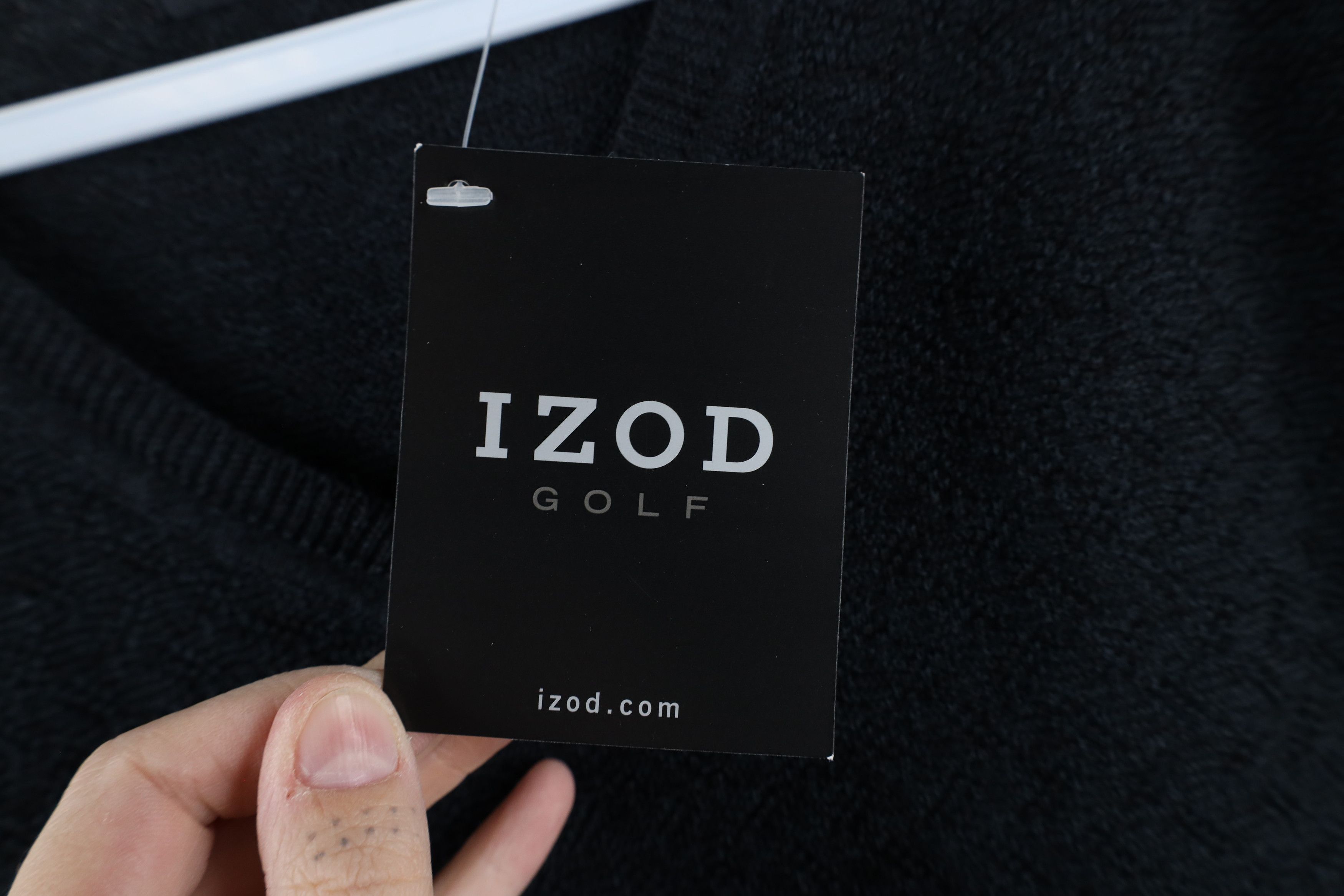 Izod × Vintage Deadstock Vintage Izod Golf Textured V-Neck Sweater Vest Size US XL / EU 56 / 4 - 5 Thumbnail