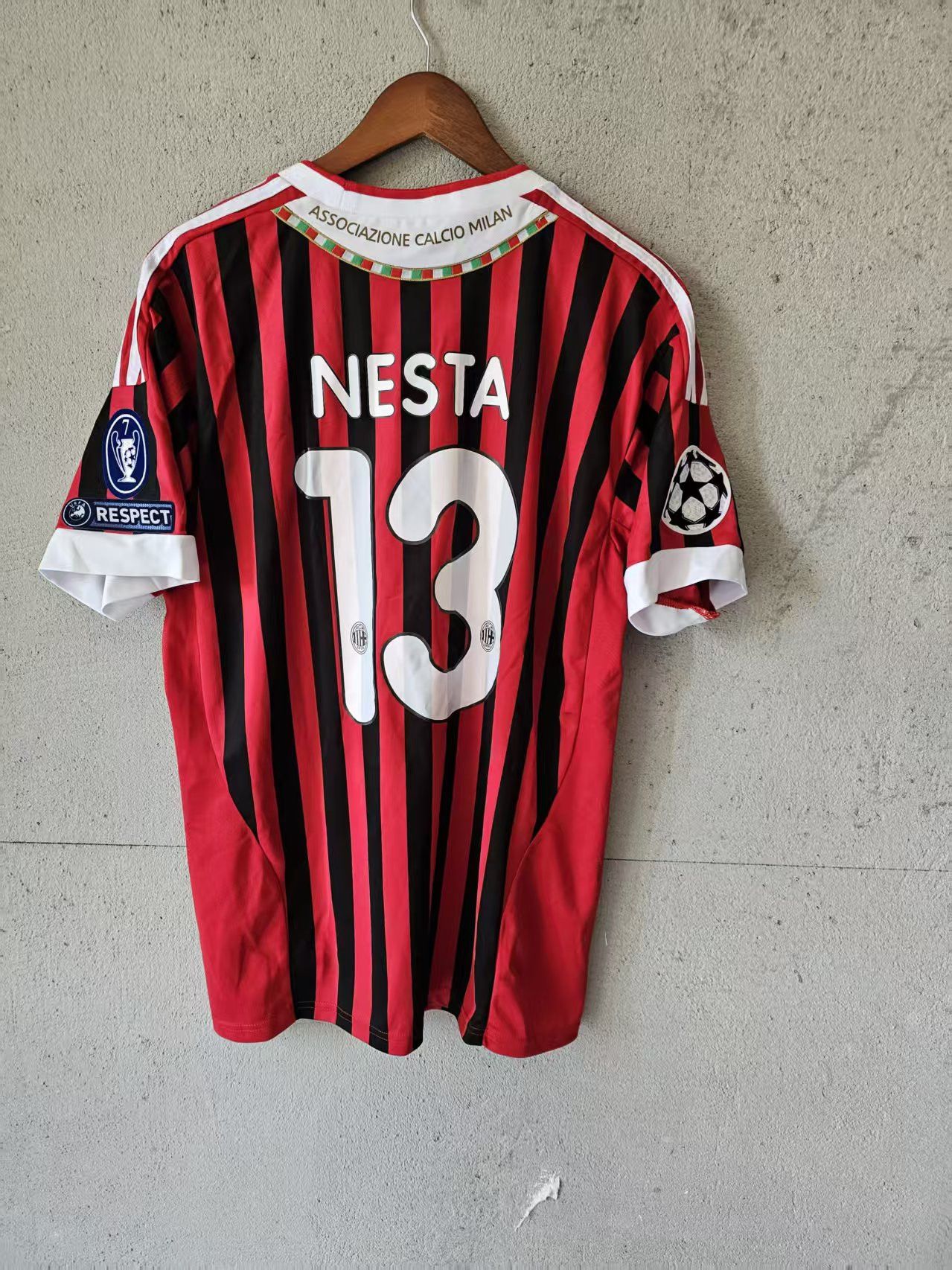 Other 2011 AC Milan #13 Nesta Jersey Home Size US L / EU 52-54 / 3 - 1 Thumbnail