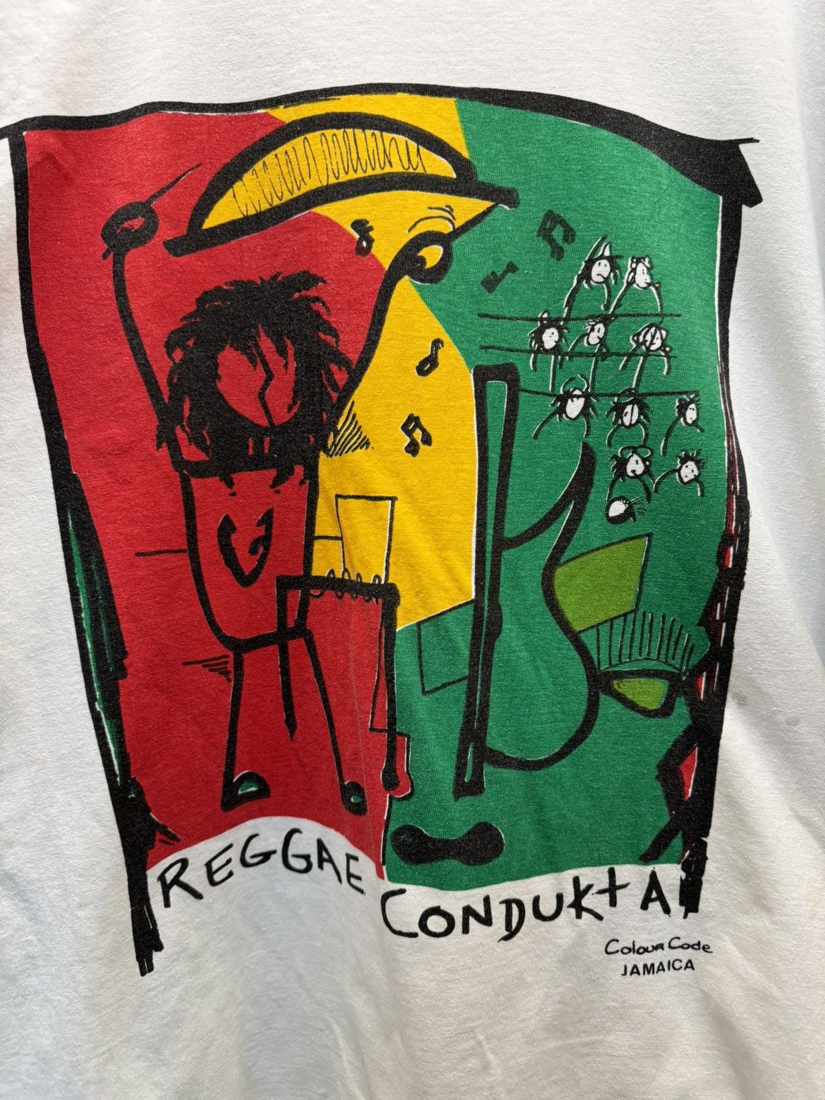 Vintage Vintage Reggae Condukta shirt Size US XL / EU 56 / 4 - 2 Thumbnail
