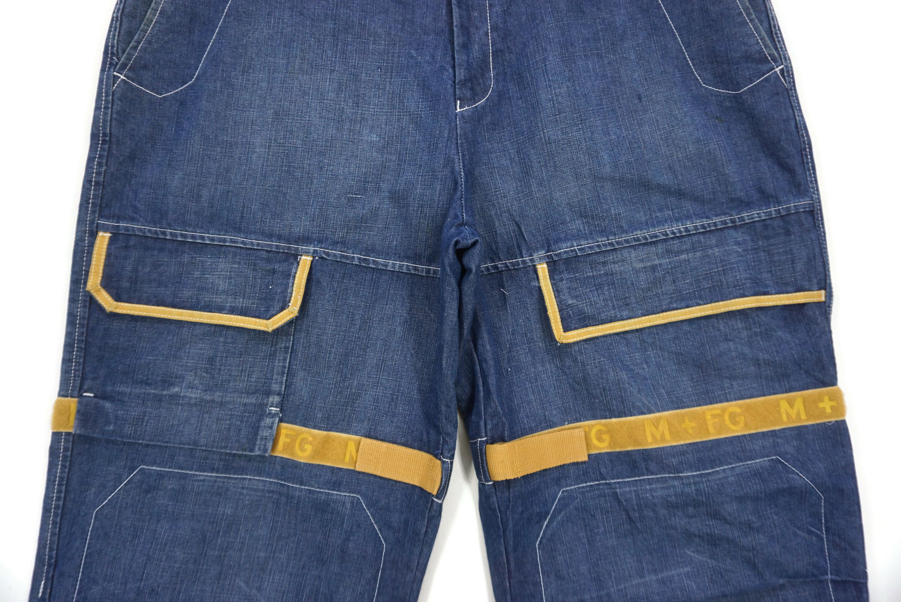 Marithe + Francois Girbaud Vintage Baggy Jeans Shutter Denim fits W42xL34 Size US 40 / EU 56 - 5 Thumbnail