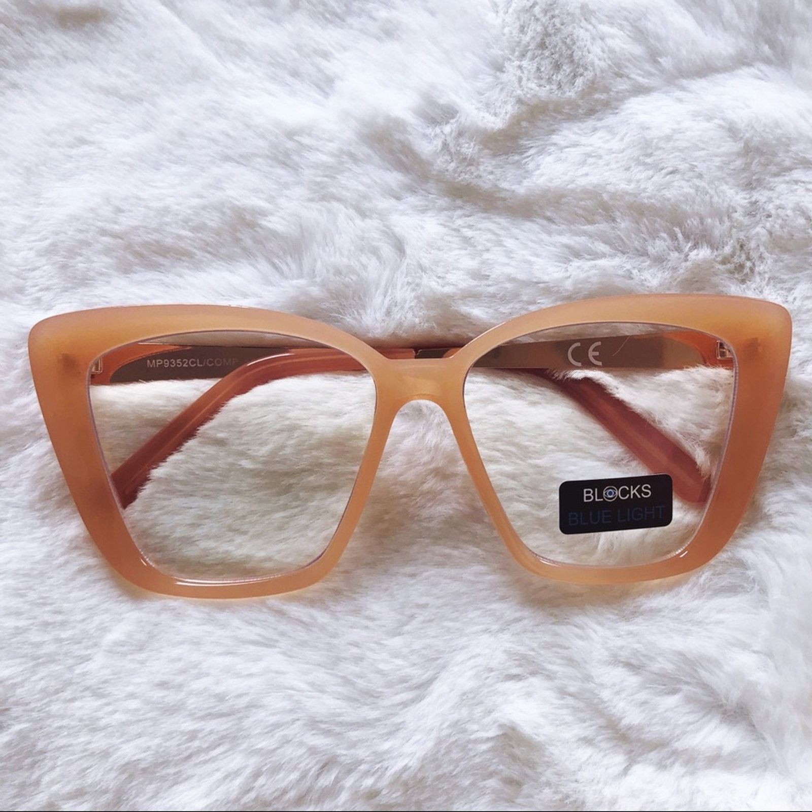 Other Chels Clear Pink Computer Blue Light Glasses Size ONE SIZE - 4 Thumbnail