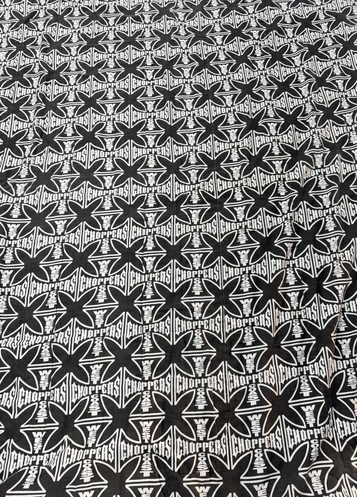 West Coast Choppers VINTAGE WEST COAST CHOPPERS BLANKET COMFORTER rare Size ONE SIZE - 4 Thumbnail