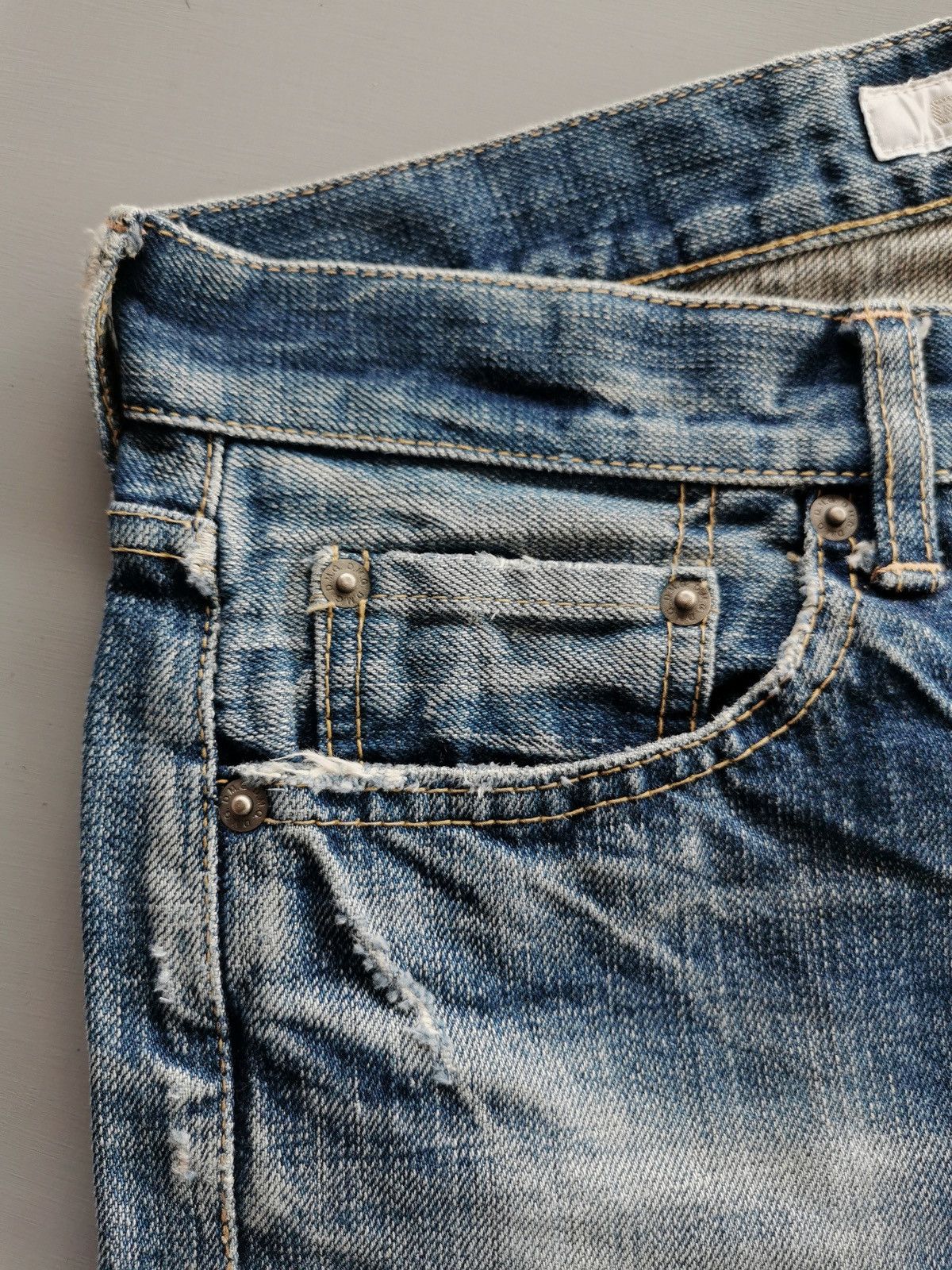 Japanese Brand DMG Domingo Japan Denim Jeans Size US 30 / EU 46 - 7 Thumbnail