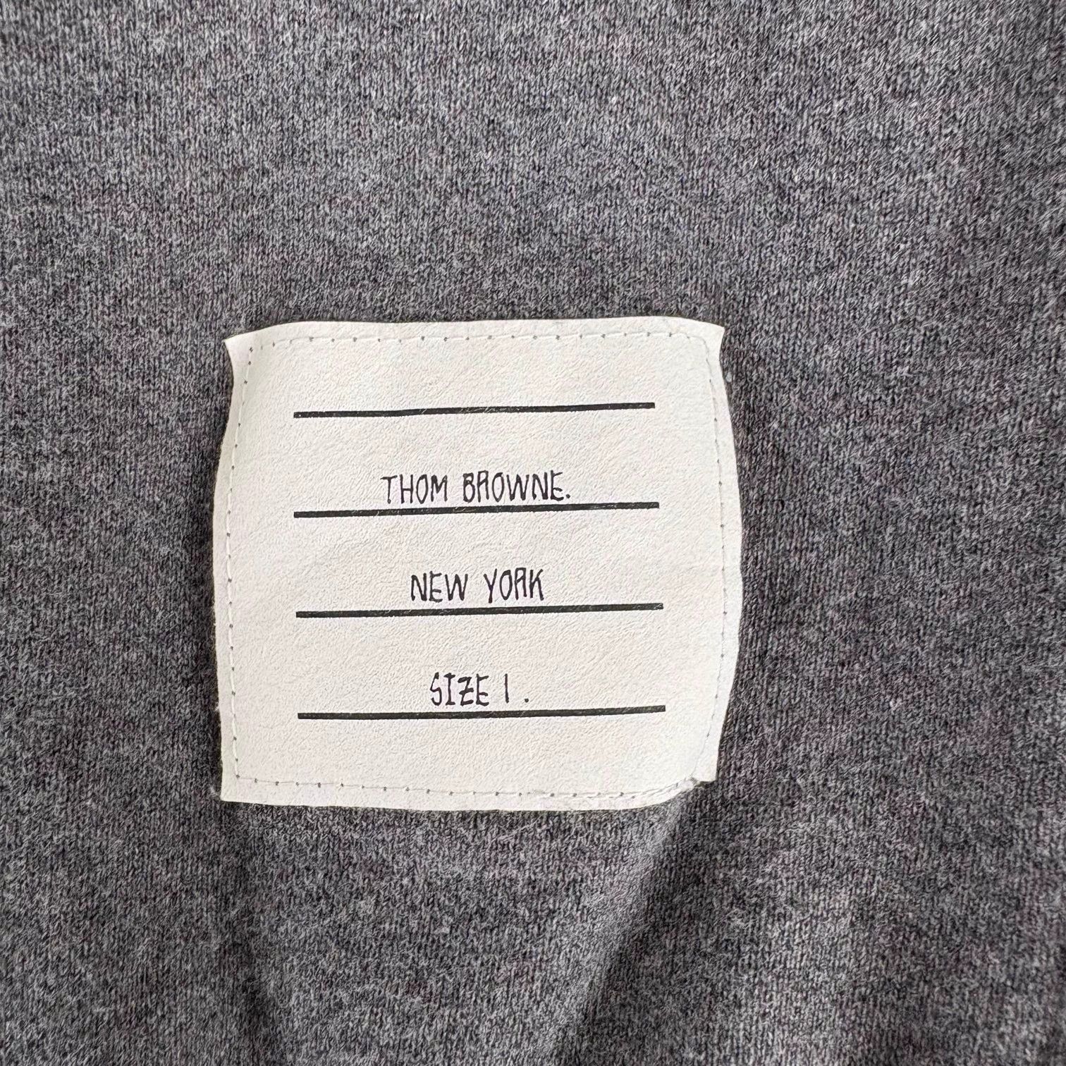 Thom Browne THOM BROWNE 4-bar stripe straight long sweats deep gray Size US 28 / EU 44 - 6 Thumbnail