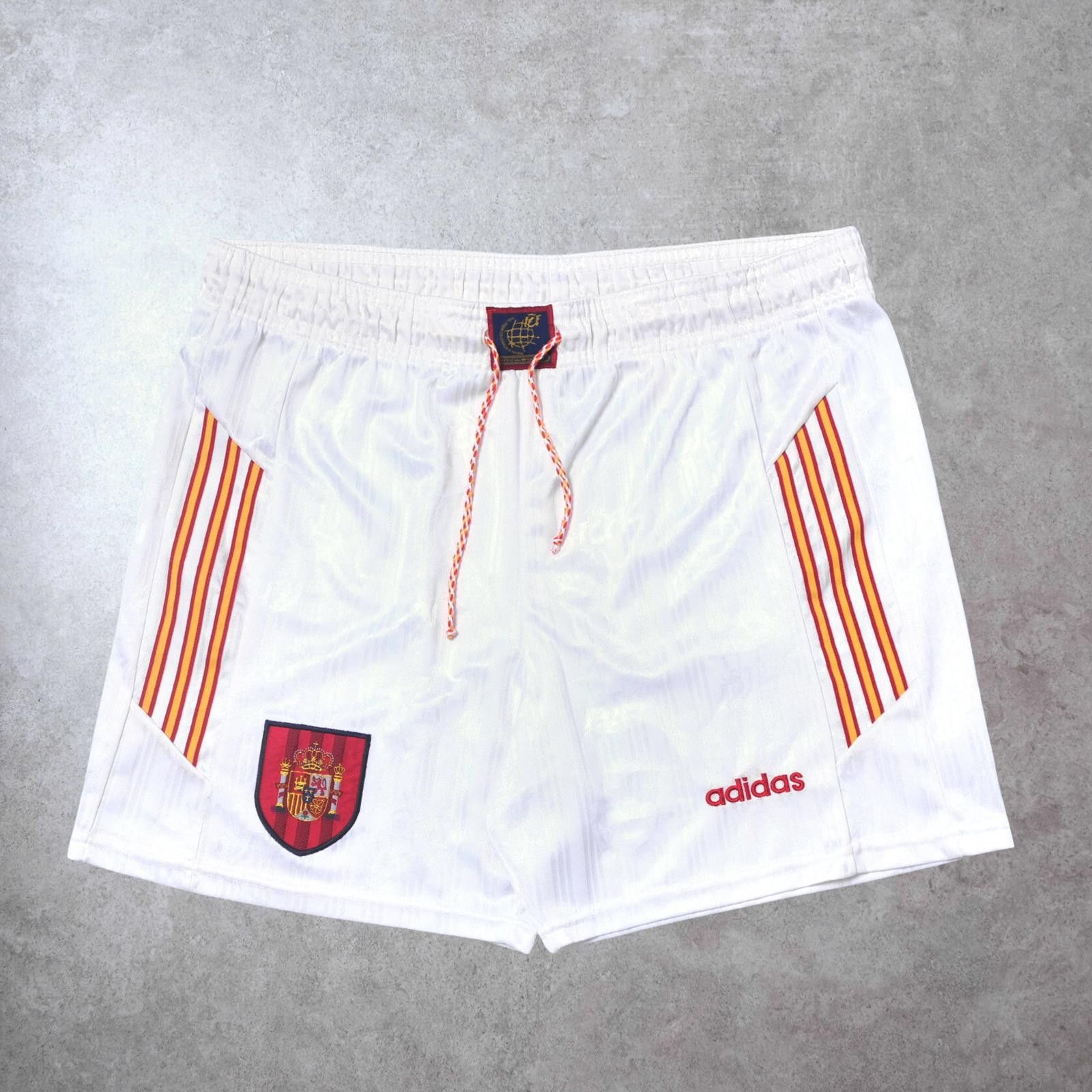 Adidas 1996/98 Spain Third Shorts Adidas (L) Size US 34 / EU 50 - 1 Thumbnail