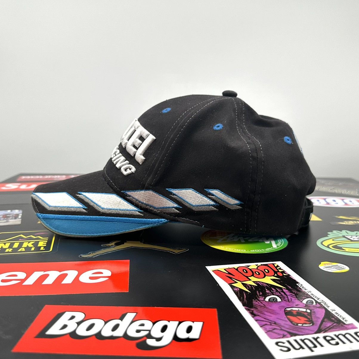 NASCAR Vintage NASCAR ALLTEL Velcroback Hat 📶 Size ONE SIZE - 2 Thumbnail