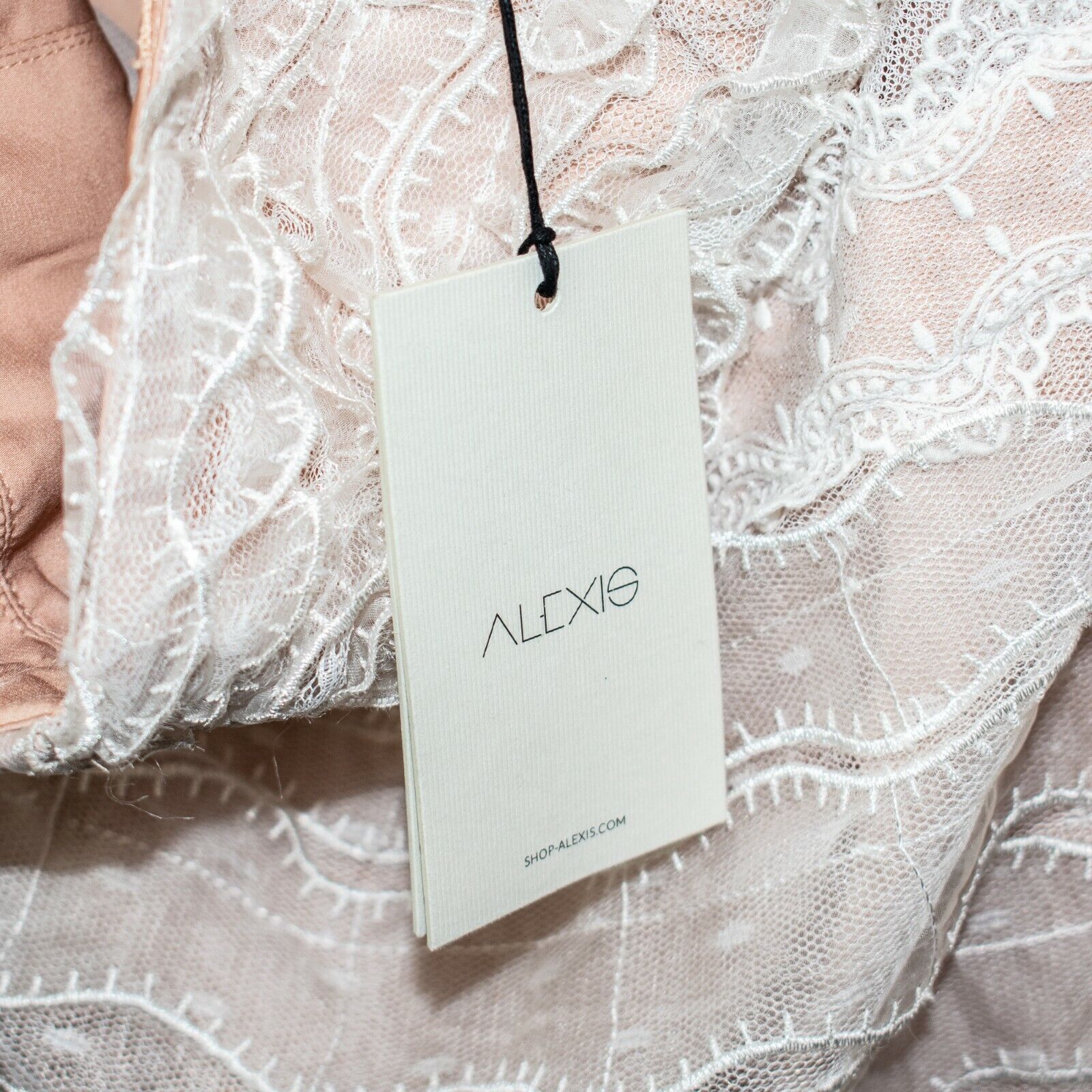 ALEXIS NEW ALEXIS Adlai Dress Mini White Sheer Lace Ruffle Medium Size M / US 6-8 / IT 42-44 - 8 Thumbnail