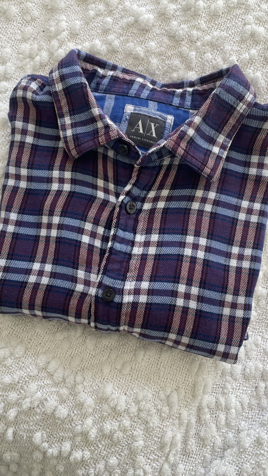 Armani Exchange ARMANI BLEU SHIRT Size US L / EU 52-54 / 3 - 3 Thumbnail