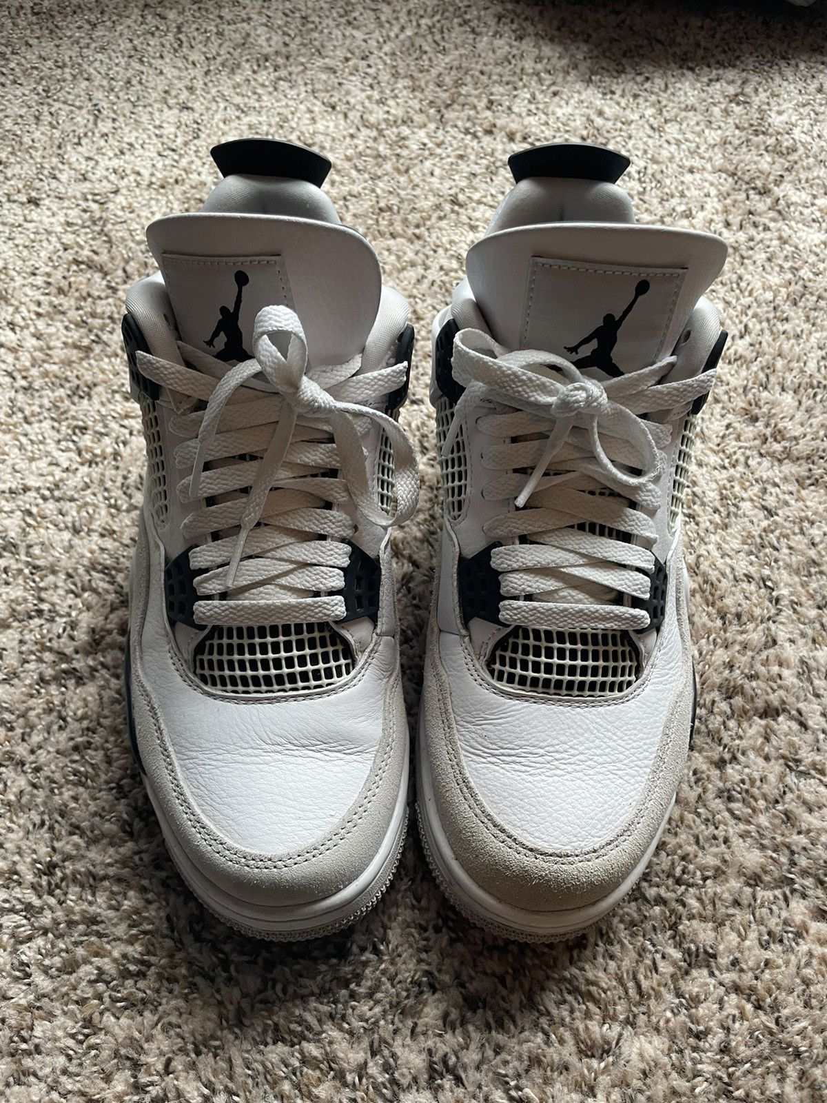 Nike Jordan 4 Military Black Size US 8 / EU 41 - 3 Thumbnail