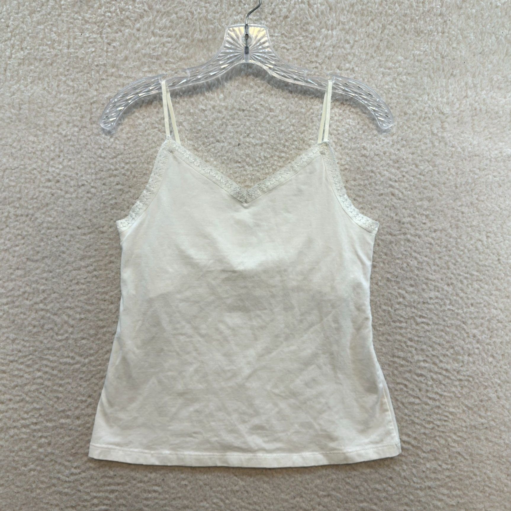 ESPIRIT VINTAGE Espirit Shirt L White Y2K Built-in-Bra Boho Fairy Grunge Size L / US 10 / IT 46 - 2 Thumbnail