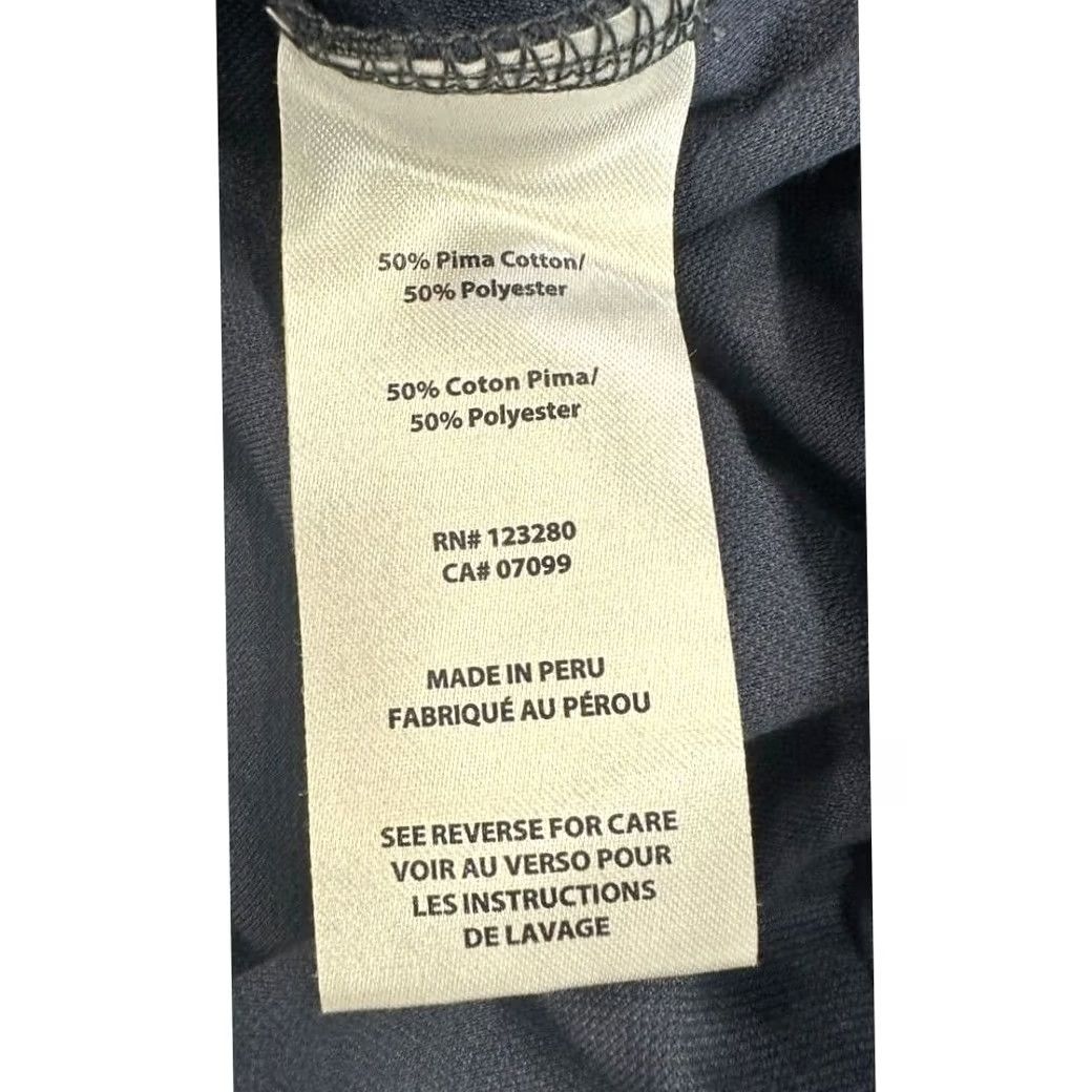 TravisMathew Travis Mathew Polo Shirt Mens L Navy Blue Cotton Blend Button-Down Collared Short Sleeve Golf Rugby EUC Size US L / EU 52-54 / 3 - 7 Thumbnail
