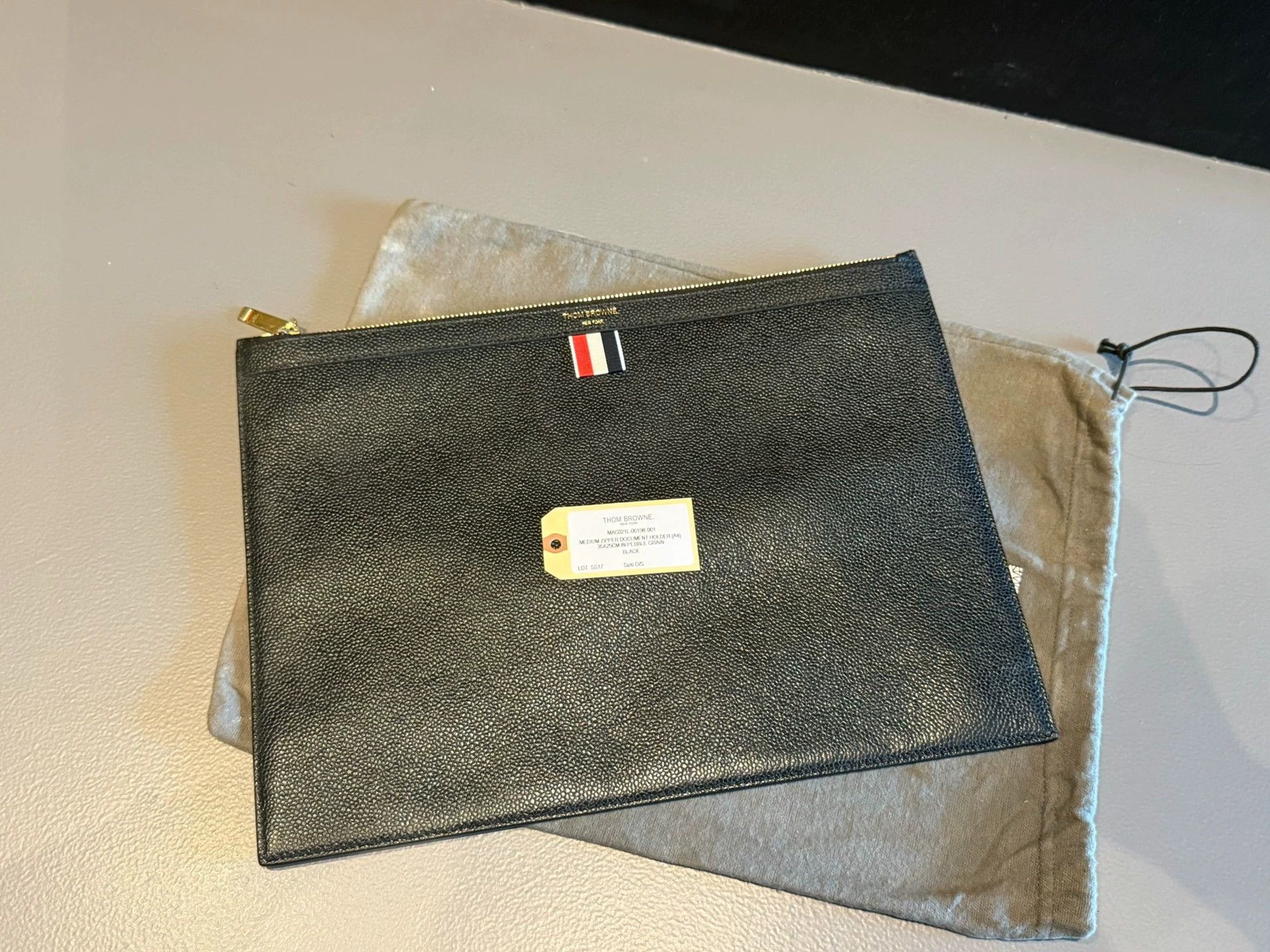 Thom Browne Thom Browne Classic Large Clutch Size ONE SIZE - 2 Thumbnail