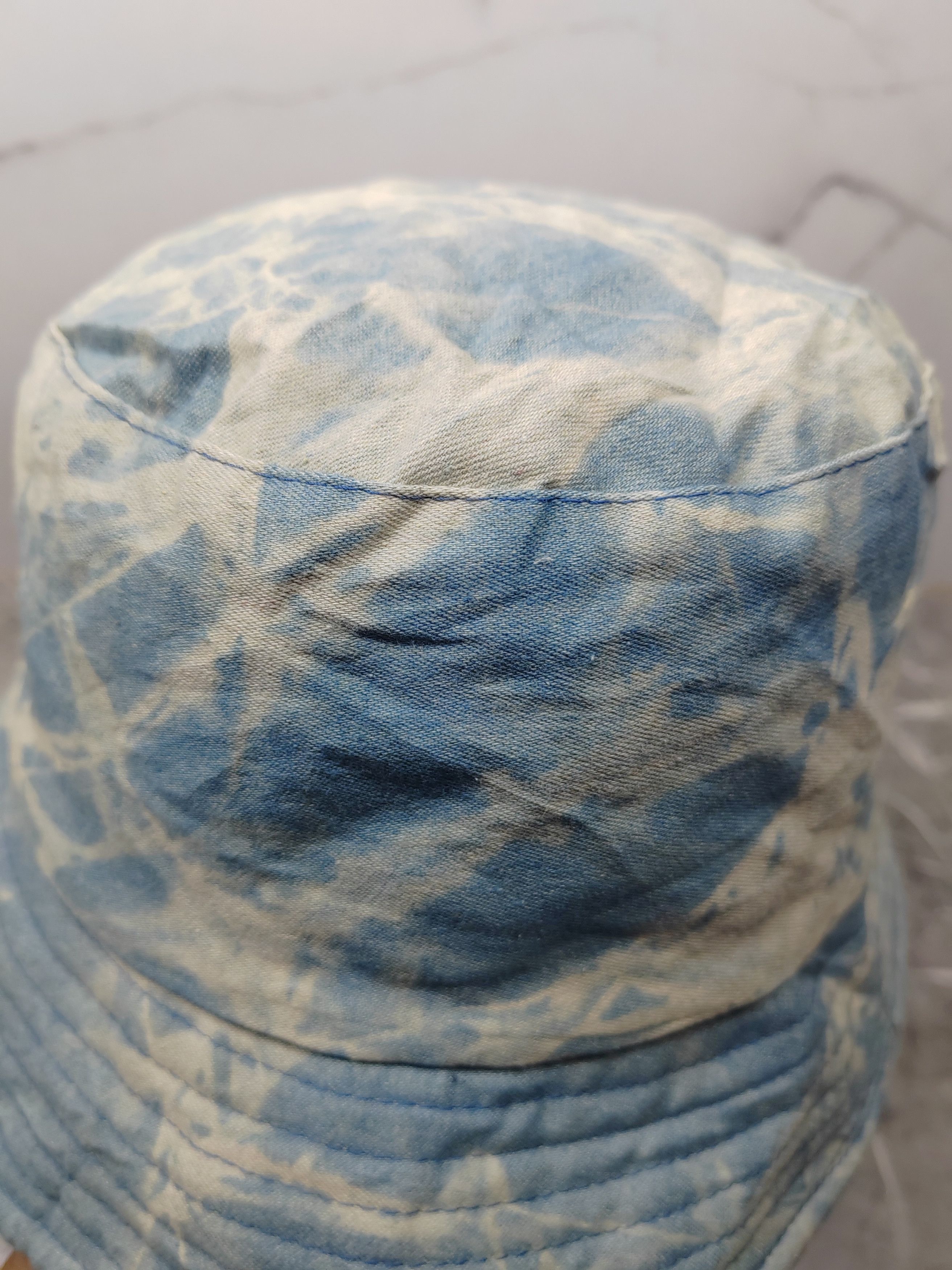 Japanese Brand Vintage Tie Dye Japanese Reversible Bucket Hat Size ONE SIZE - 2 Thumbnail