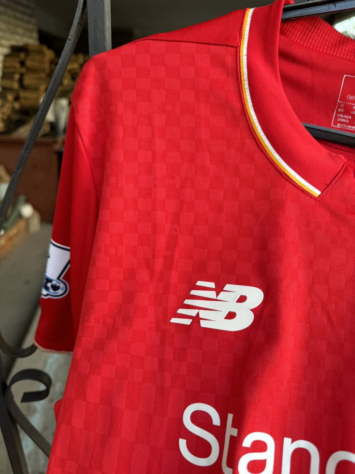 New Balance Liverpool 2015/2016 Home Jersey Coutihno Blokecore Size US M / EU 48-50 / 2 - 11 Thumbnail