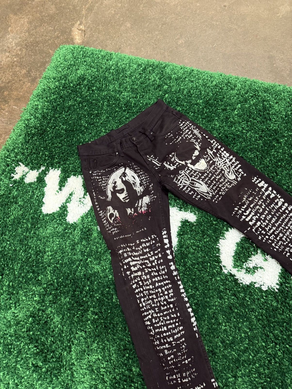 Vintage × Warren Lotas GRAIL Warren Lotas " SAM " Denim Jeans Sz. 29 7/30 Size US 29 - 4 Thumbnail