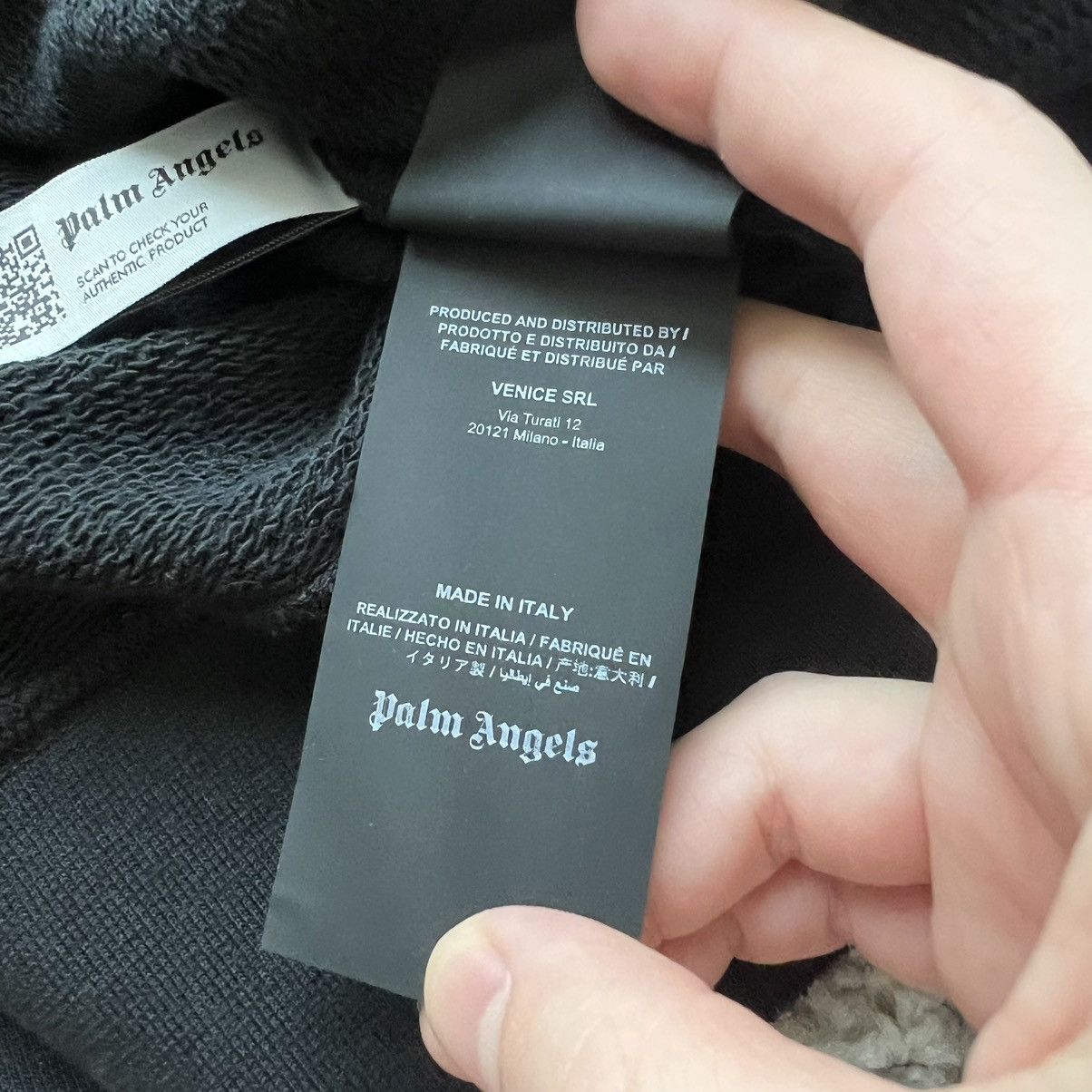 Palm Angels Palm Angels destroyed look sweatshirt sweater crewneck logo Size US M / EU 48-50 / 2 - 9 Thumbnail