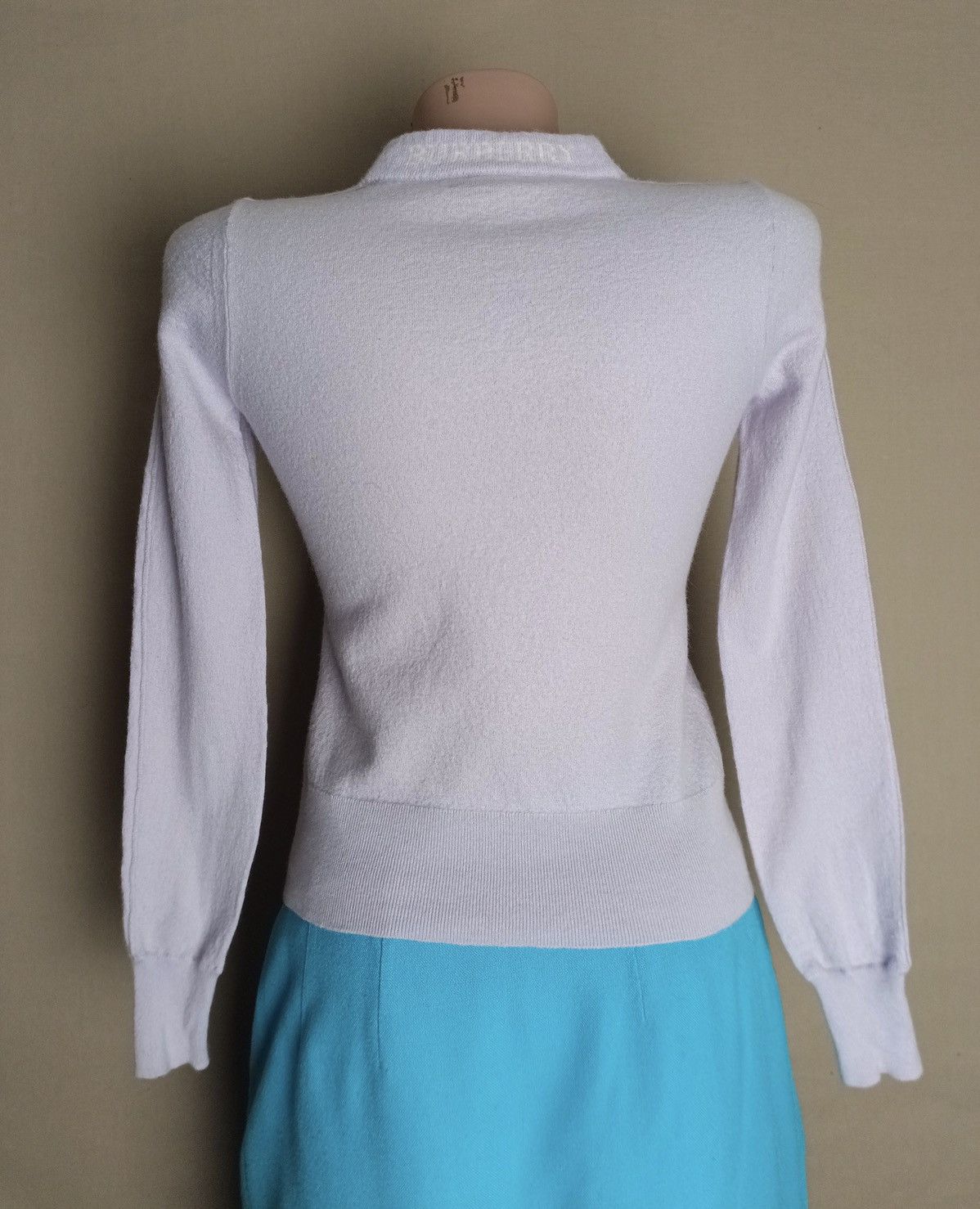 Burberry BURBERRY Merino Wool Light Purple Sweater XS Size XS / US 0-2 / IT 36-38 - 3 Thumbnail