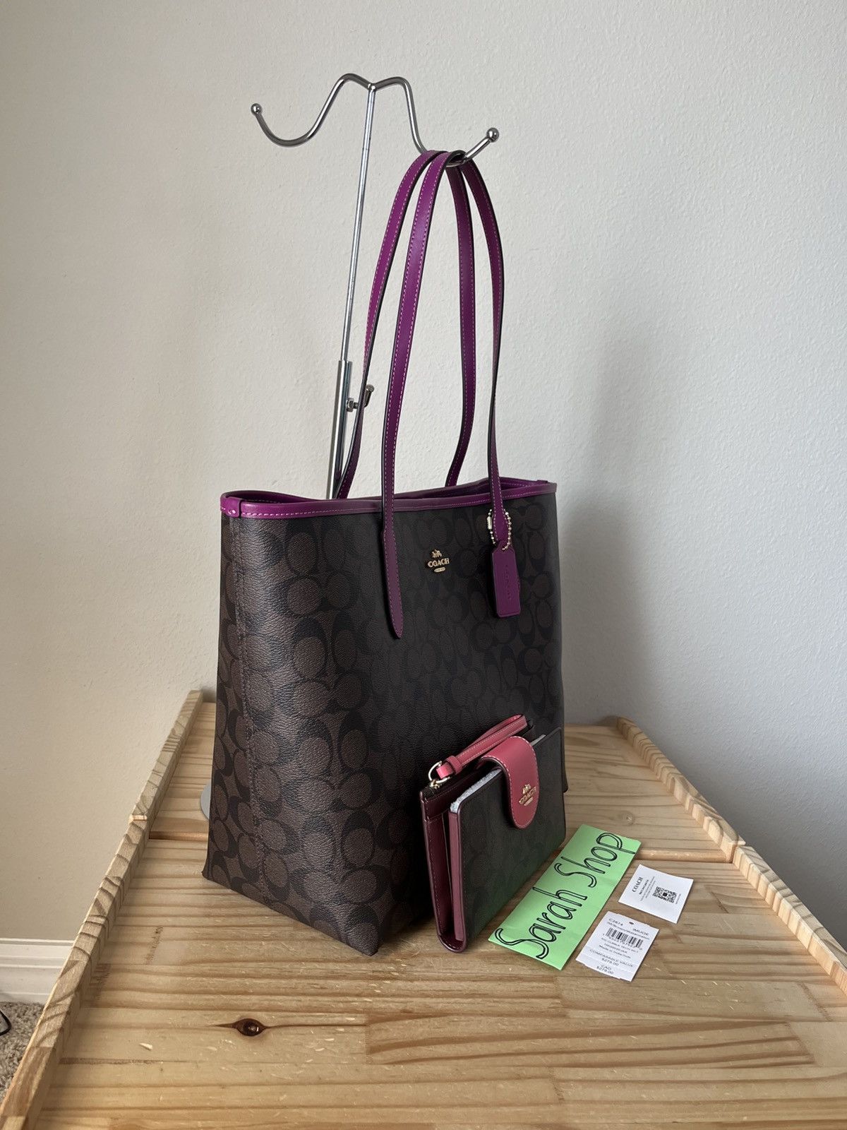 Coach Coach Signature City Tote Set Size ONE SIZE - 5 Thumbnail