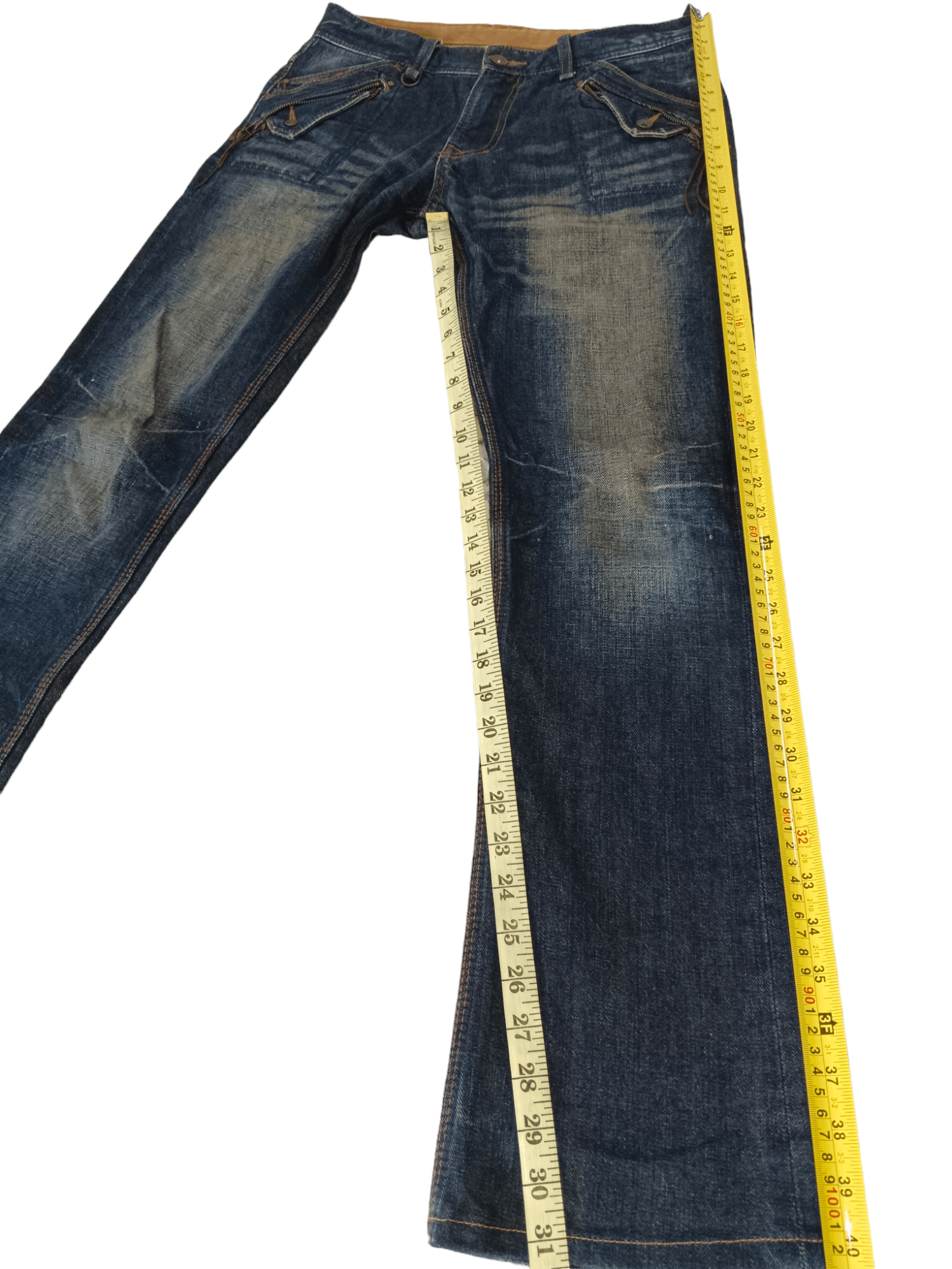 semanticdesign Semantic Design Minimalist Flare Denim Size US 30 / EU 46 - 12 Thumbnail