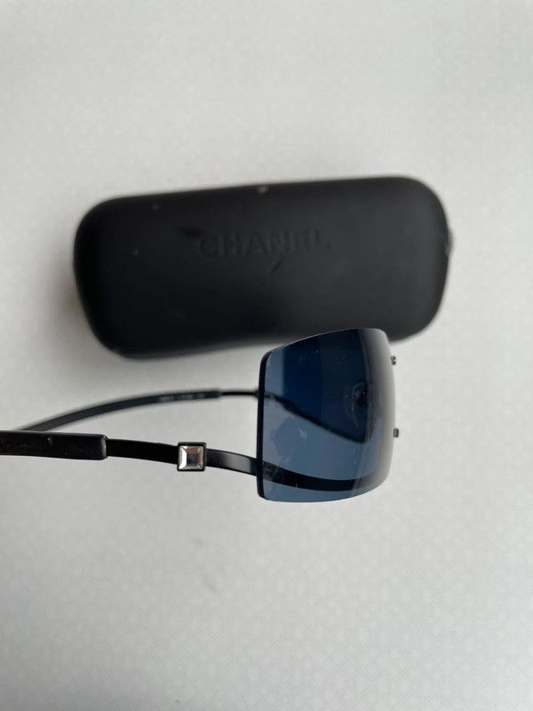 Chanel ⚡️Chanel Sunglasses 4066 B Rhinestone CC Logo Rimless 4017-D Size ONE SIZE - 1 Thumbnail