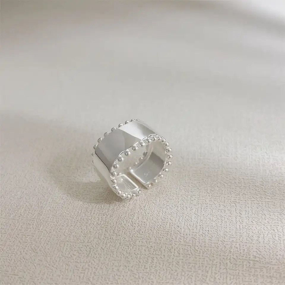 Jewelry × Vintage 925 Sterling Silver Irregular Ring Size ONE SIZE - 2 Thumbnail