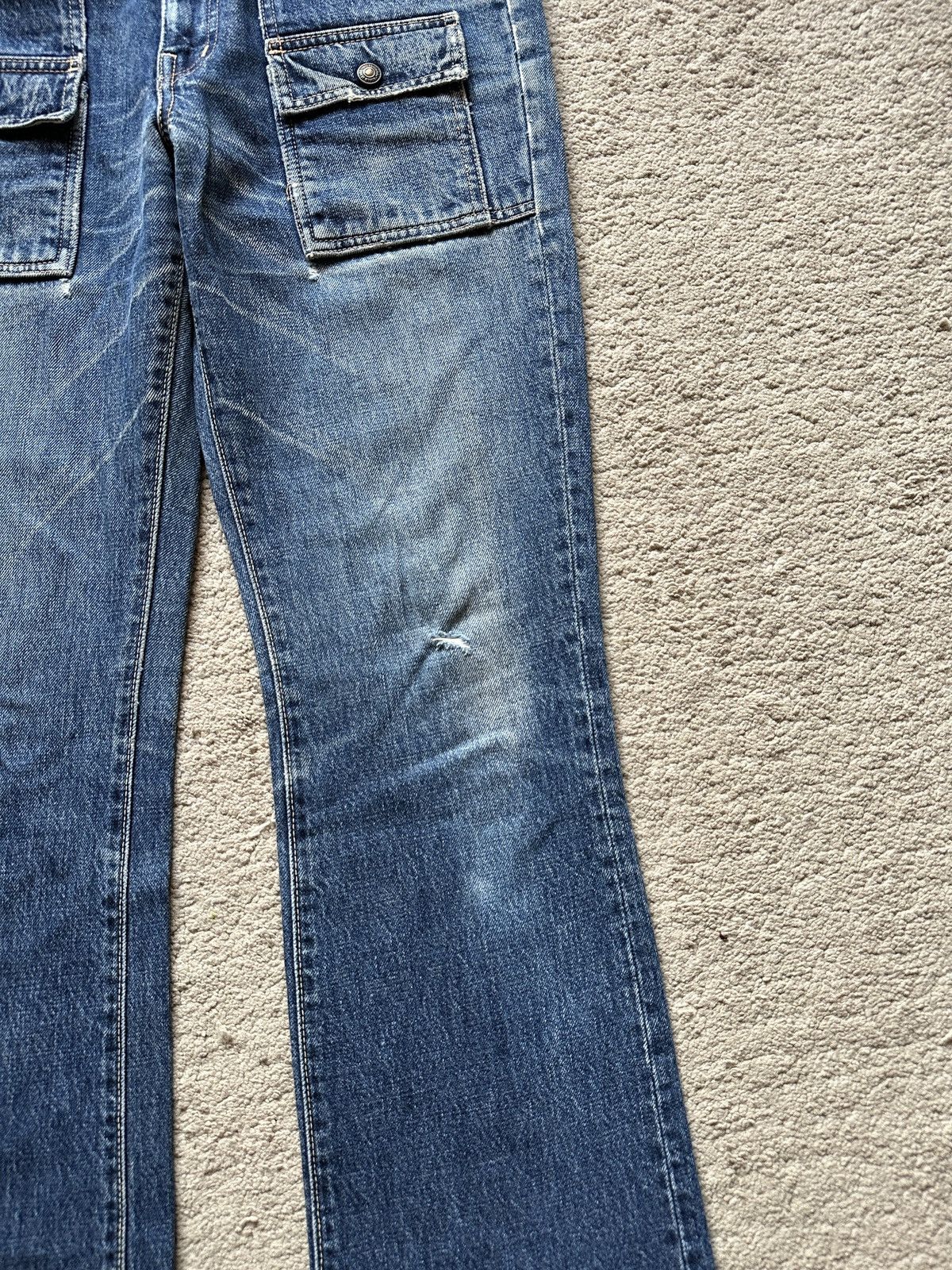 Kapital 1990s Kapital Denim Bush Pant Jeans Size US 30 / EU 46 - 3 Thumbnail