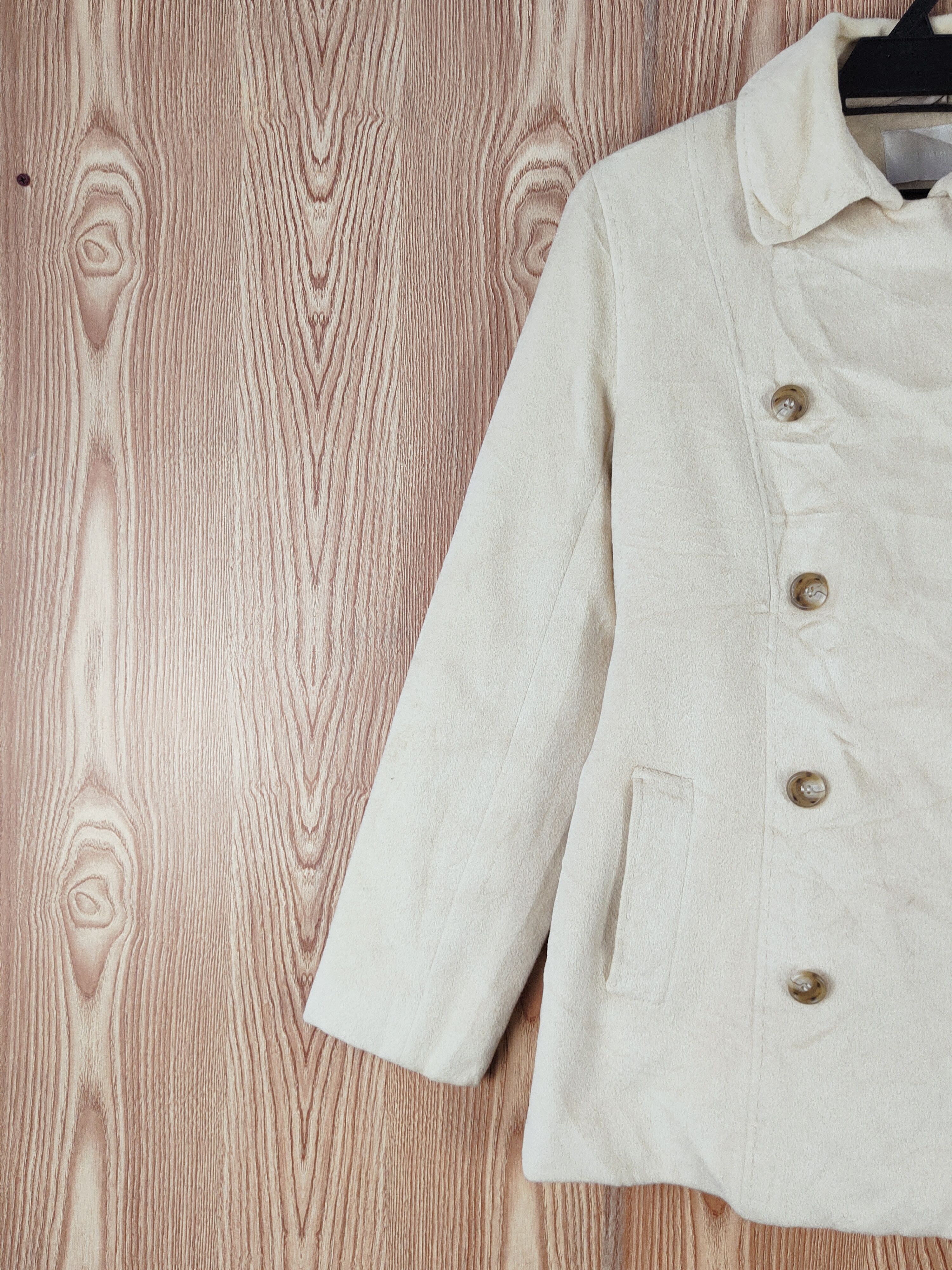Japanese Brand × Vintage Cool Luxury Design by Multi Mix Cream Jackets Size S / US 4 / IT 40 - 5 Thumbnail