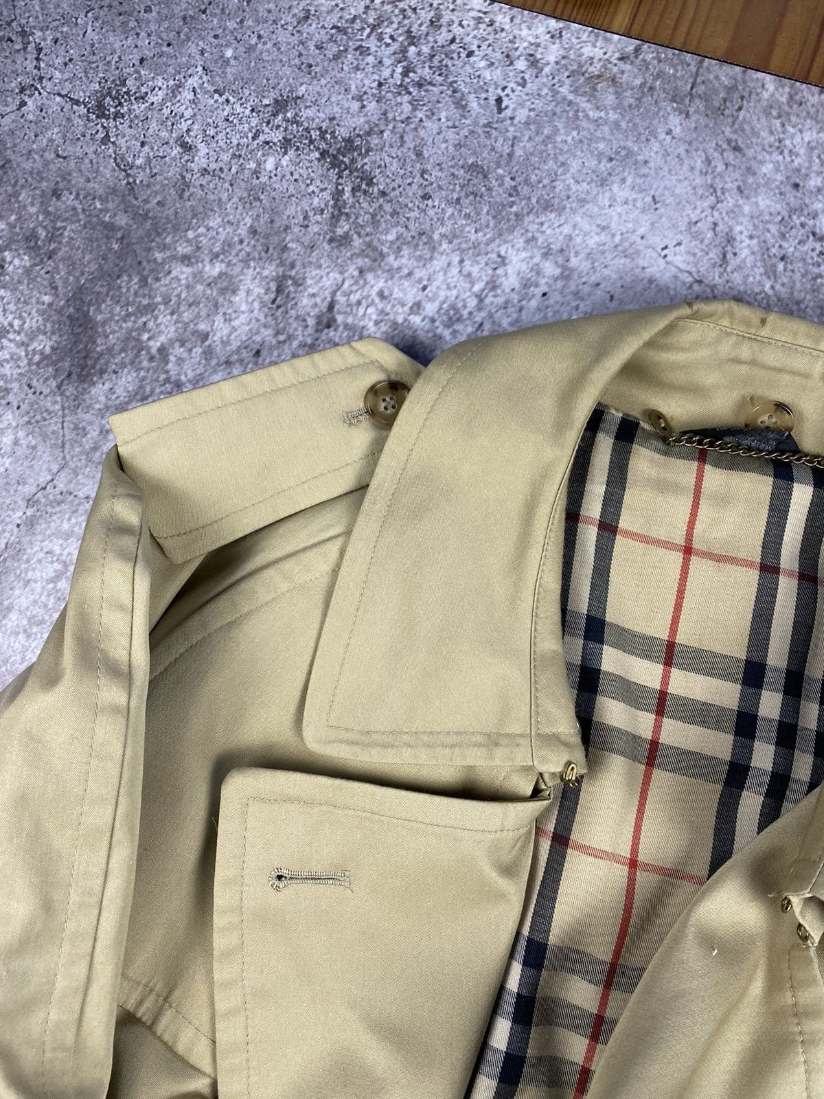 Burberry Vintage Burberry STYLE trench coat beige full novacheck Size US XL / EU 56 / 4 - 11 Thumbnail