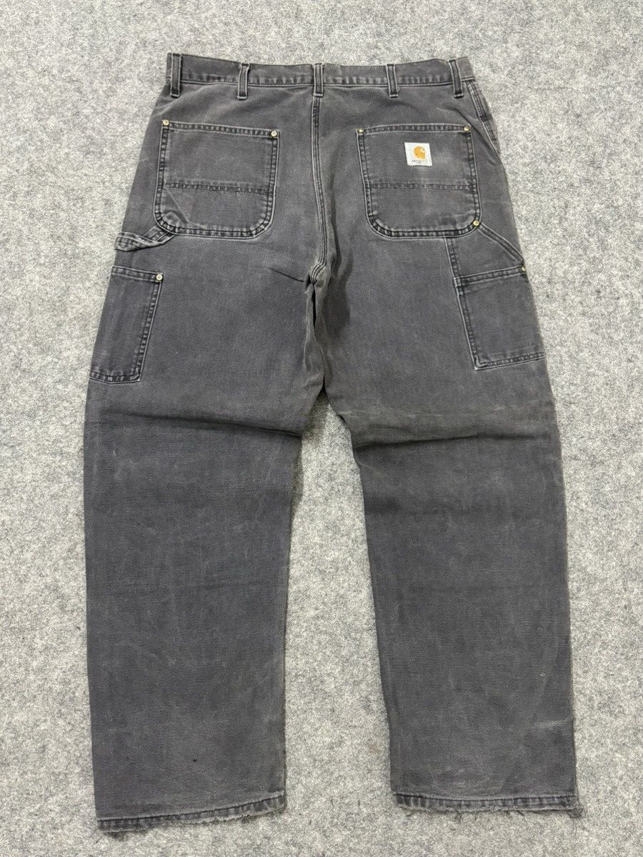Carhartt 90s Vintage B01BLK Carhartt double knee denim Size US 38 / EU 54 - 2 Thumbnail