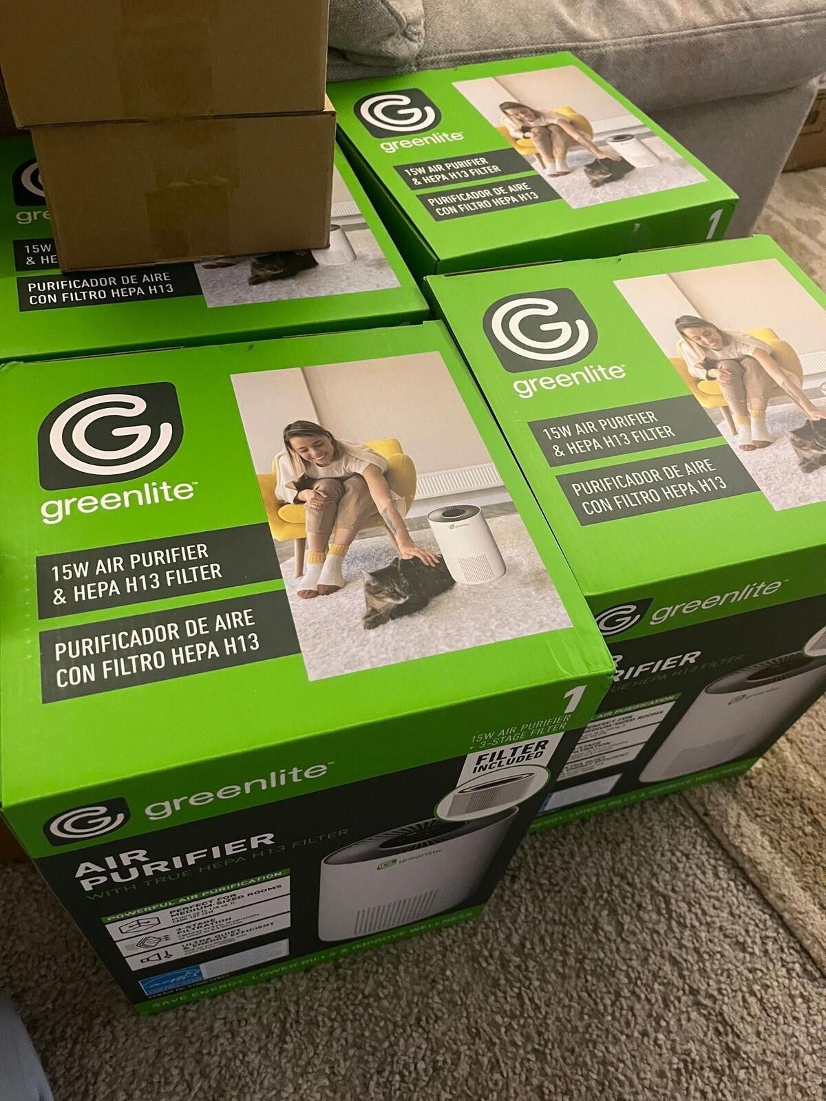 Other Greenlite Air Purifier G-Pure-15W HEPA Filter NIB Smart Home Size ONE SIZE - 2 Thumbnail