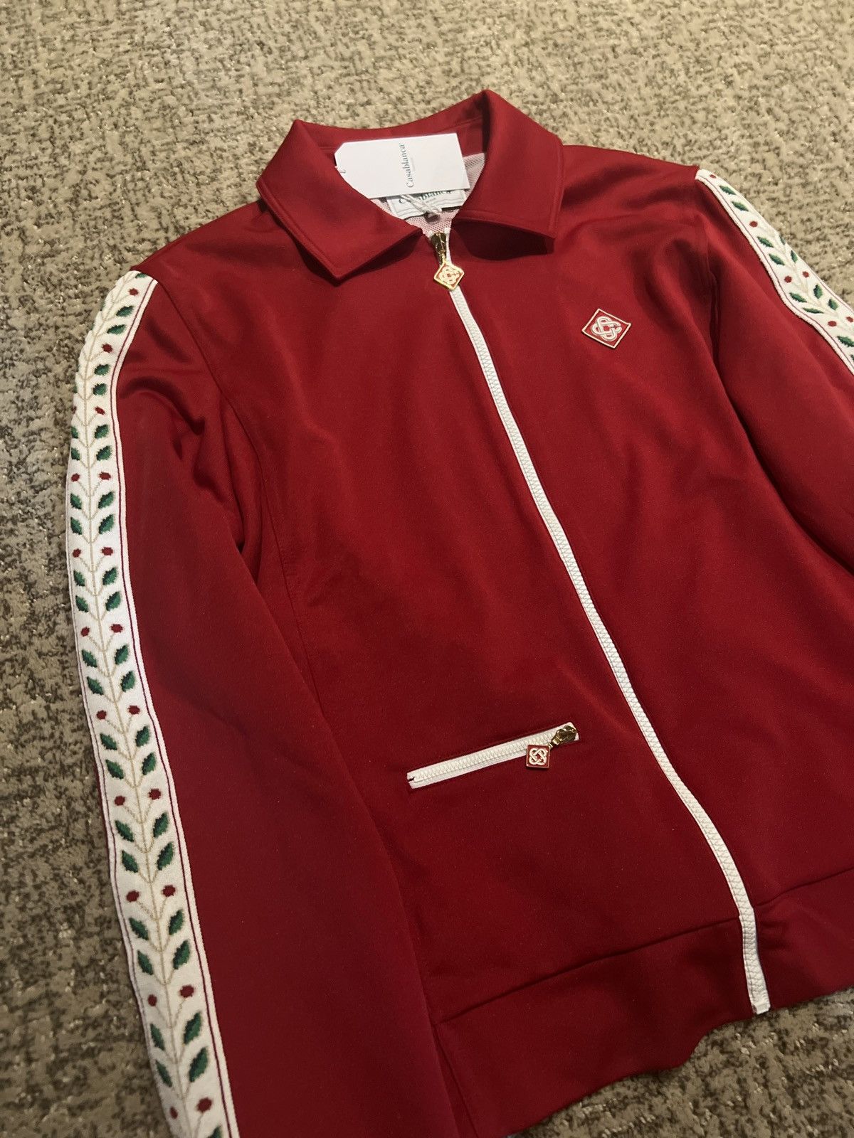 Casablanca CASABLANCA Laurel Tricot Track Top Size US XL / EU 56 / 4 - 1 Thumbnail