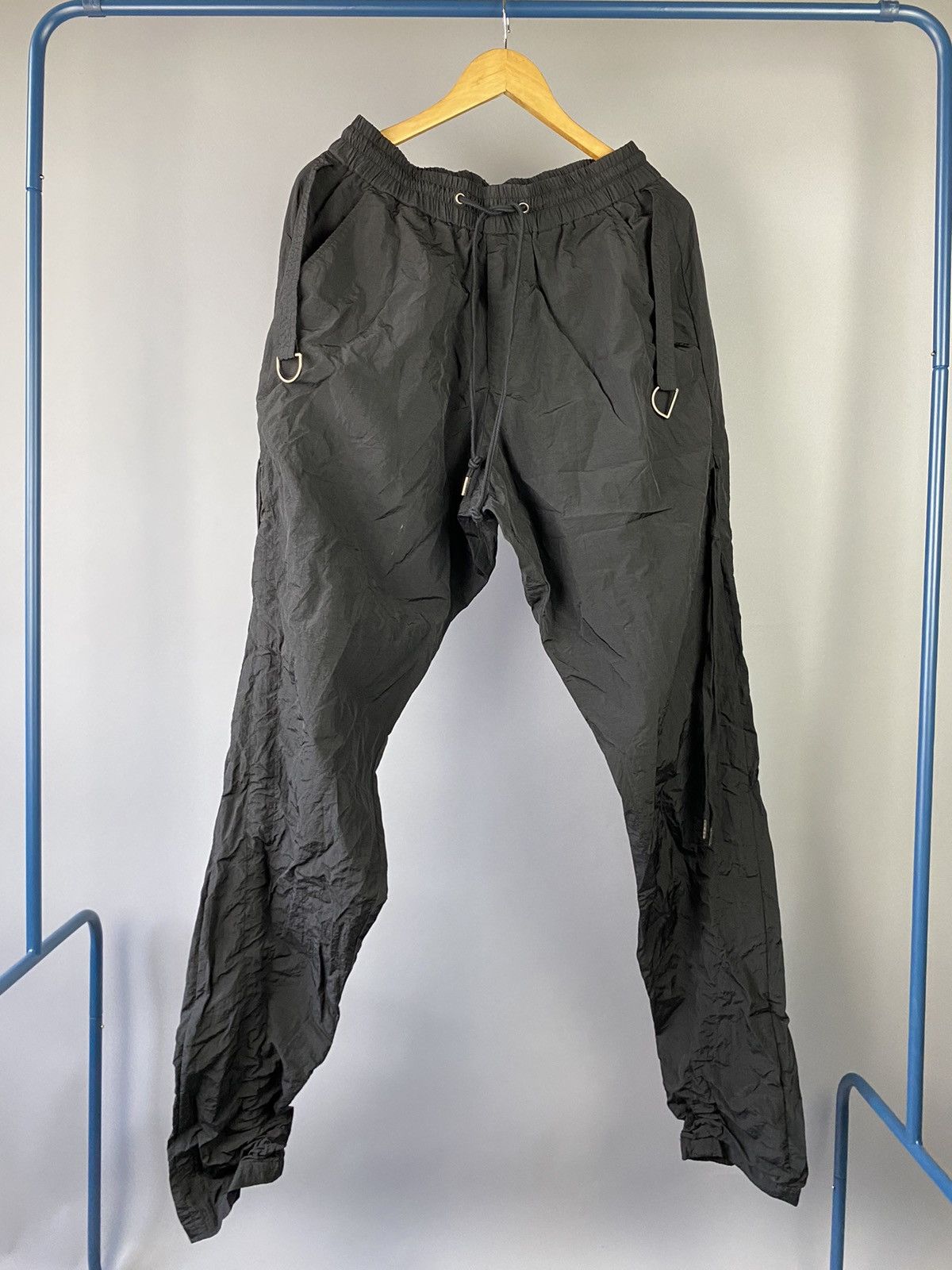 D.Gnak By Kang.D × Japanese Brand DGNAK Black Tactical Drawstring Pants | Size 32 Size US 32 / EU 48 - 2 Thumbnail