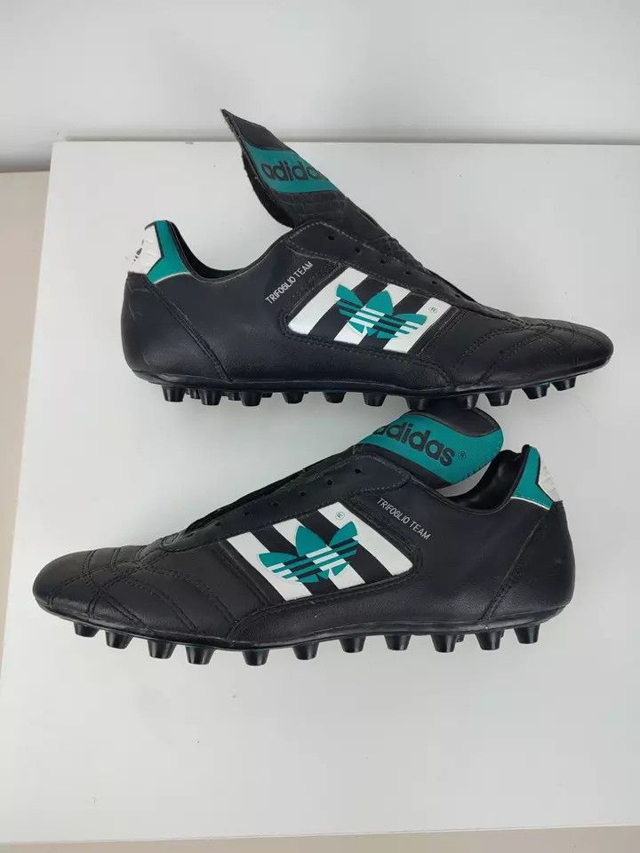 Adidas × Vintage Vintage Limited Edition Adidas Trifoglio Team Shoes Trainers Size US 12.5 / EU 45-46 - 1 Thumbnail