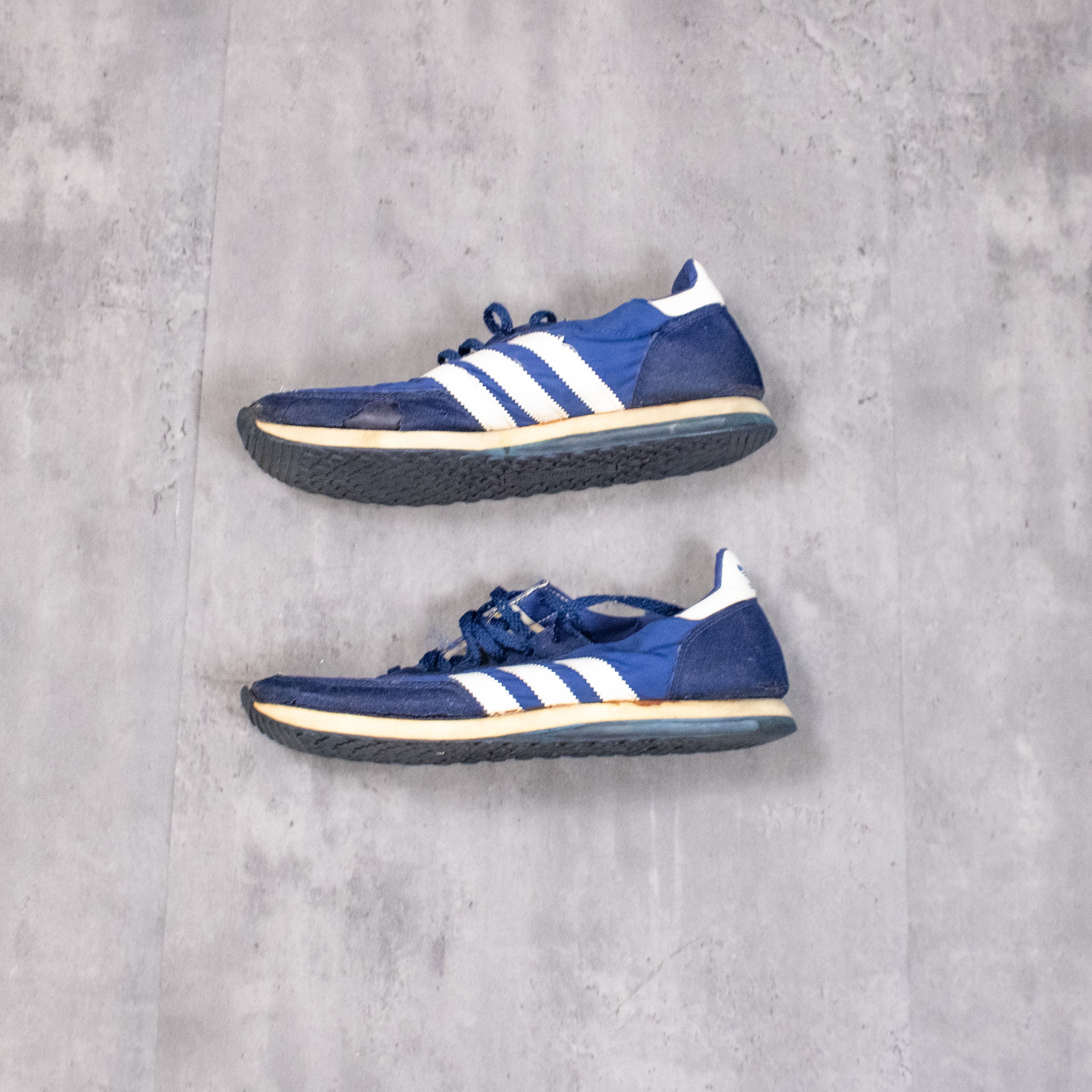 Adidas Vintage VTG 1980's 80's Adidas Summit Blue Sneakers Size US 8 / EU 41 - 5 Thumbnail