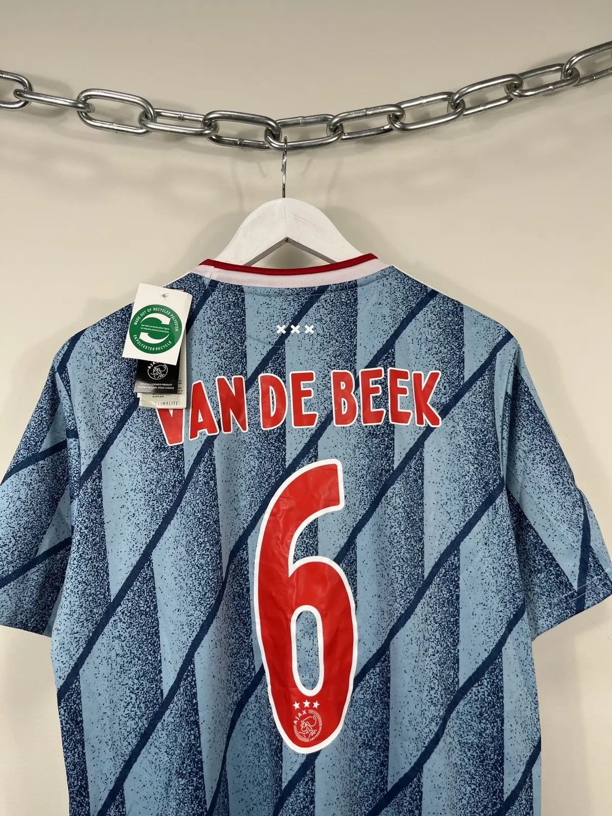 Adidas Adidas Ajax 2020/21 Van De Beek NEW Football Soccer Jersey Size US L / EU 52-54 / 3 - 10 Thumbnail