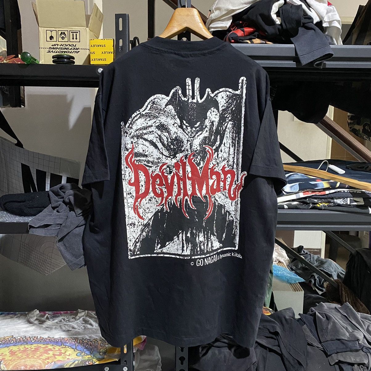 Comics × Japanese Brand × Vintage VINTAGE 90S DEVILMAN ANIME T 