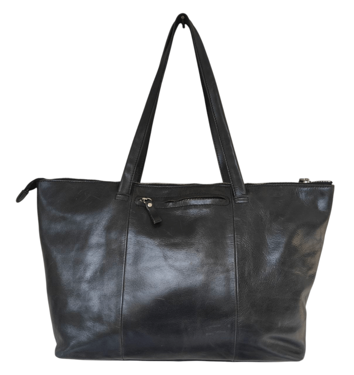 Japanese Brand Japanese Brand Leather Tote Bag Size ONE SIZE - 2 Thumbnail