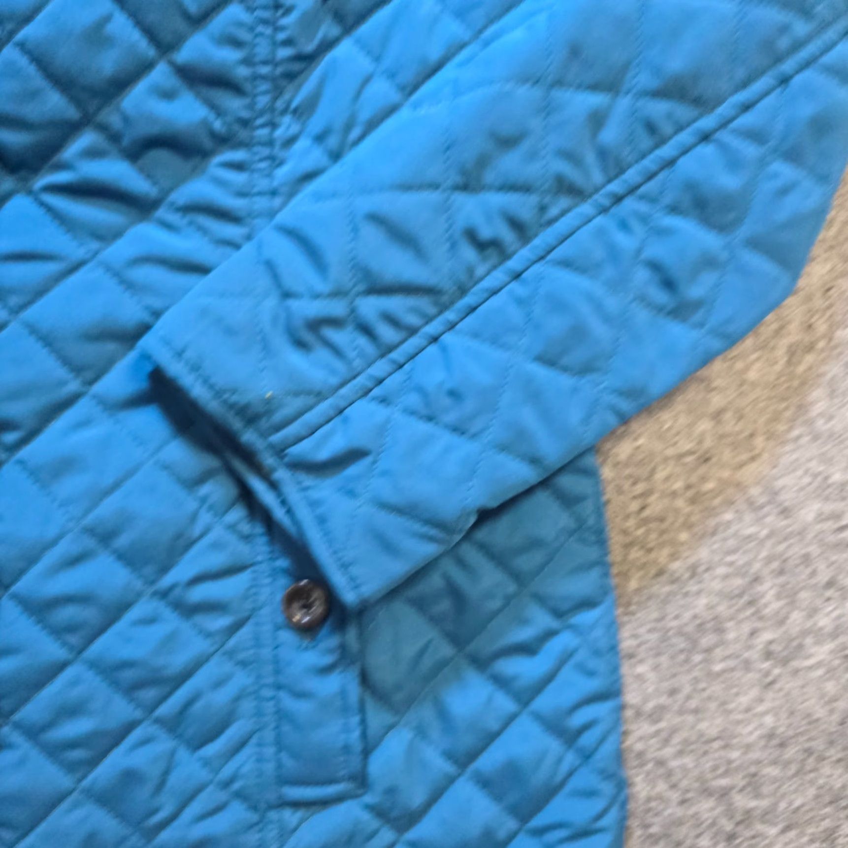 J. Jill J Jill Jacket Womens Small Blue Quilted Button Pockets Casual Chore Barn Capsule Vintage? No Size S / US 4 / IT 40 - 4 Thumbnail