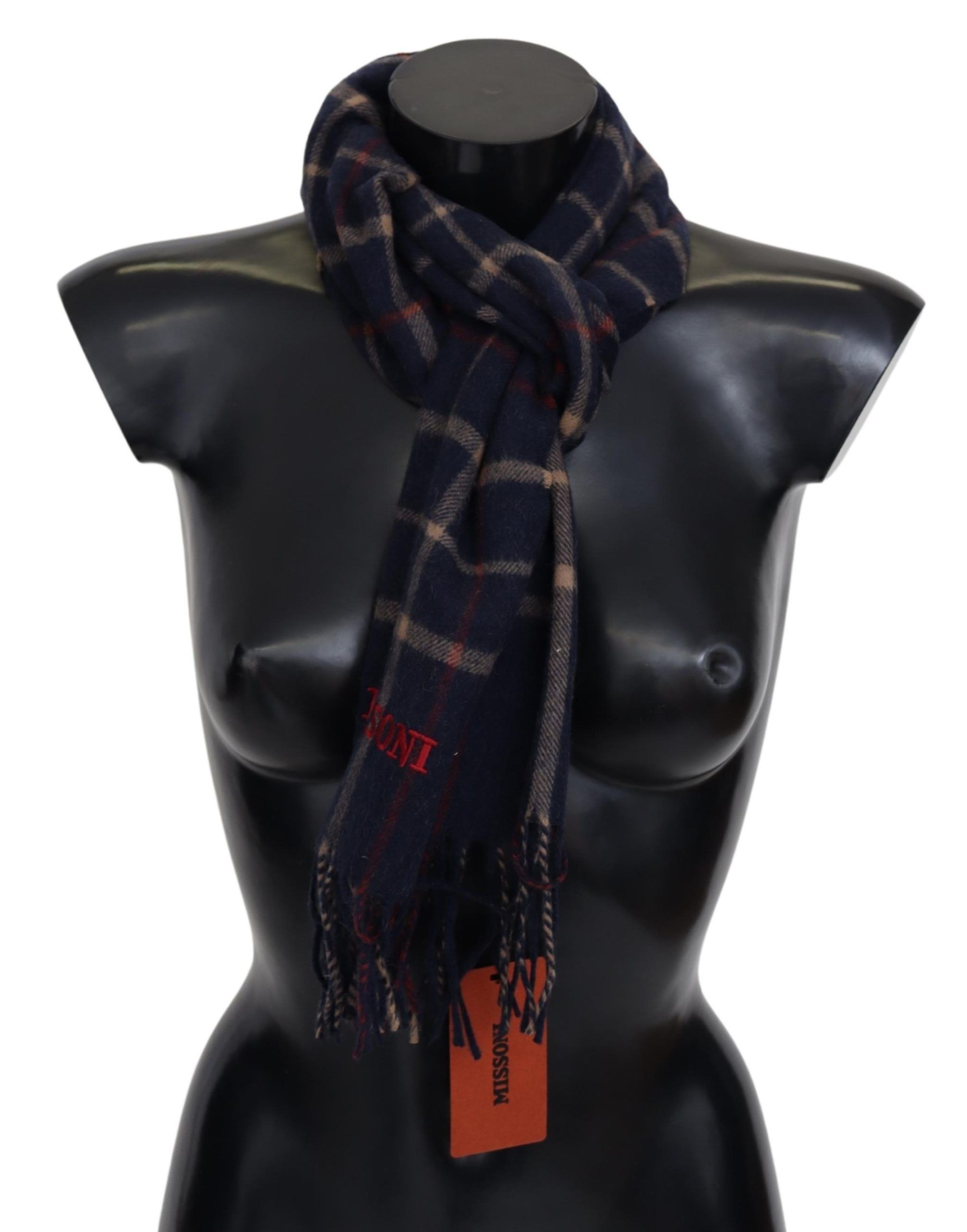 Missoni Chic Unisex Camel Hair Designer Men's Scarf Size ONE SIZE - 1 Thumbnail