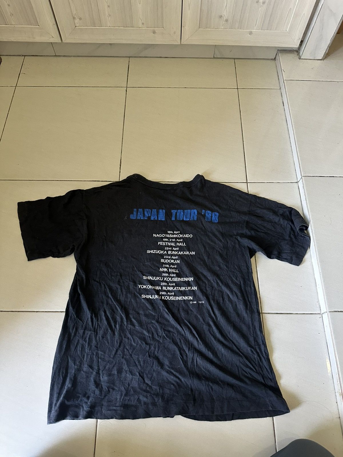 Vintage Vintage toto band 1988 tour Size US L / EU 52-54 / 3 - 4 Thumbnail