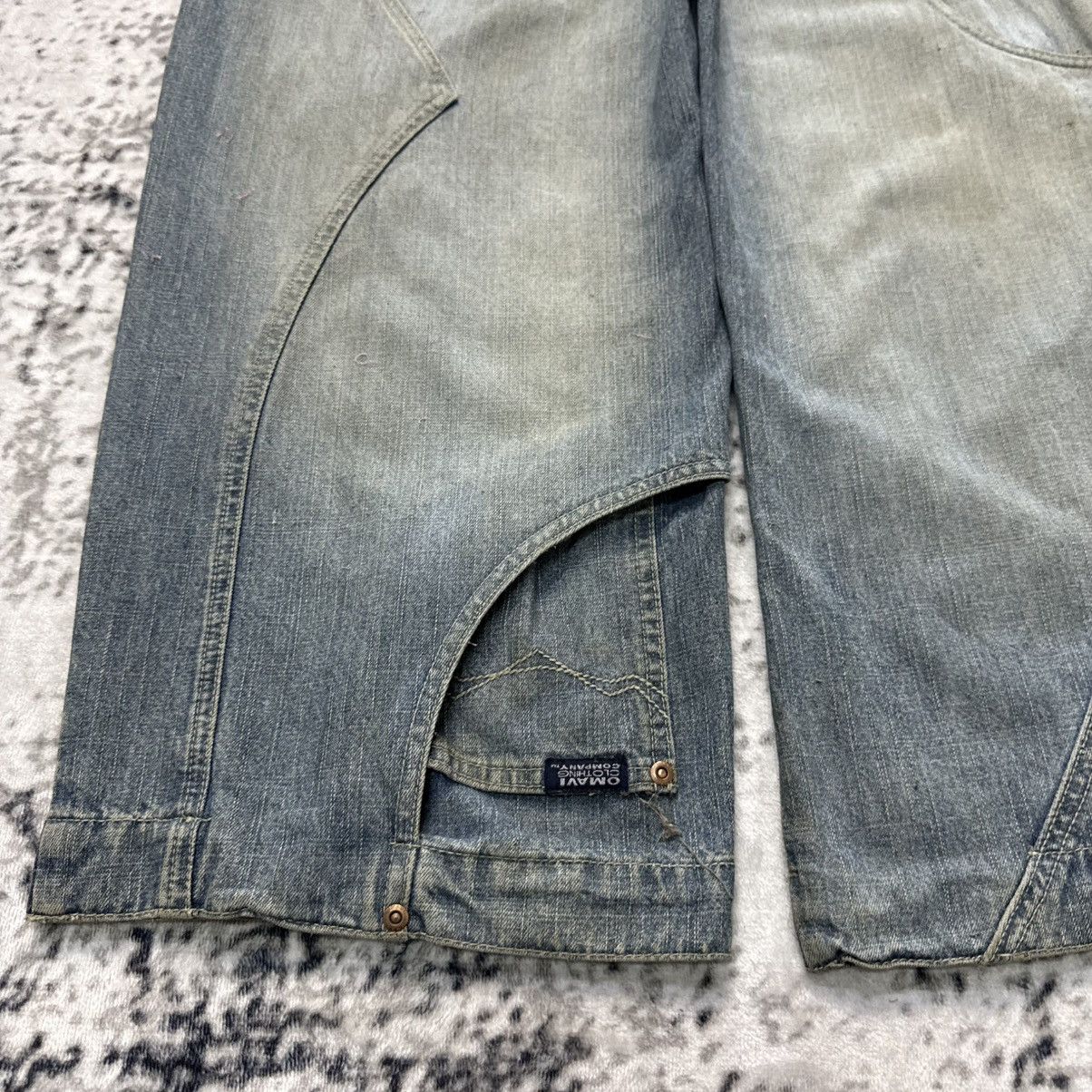 JNCO Y2K Vintage Den Em Jenz Crazy Paneled Baggy Jeans Size US 36 / EU 52 - 17 Thumbnail