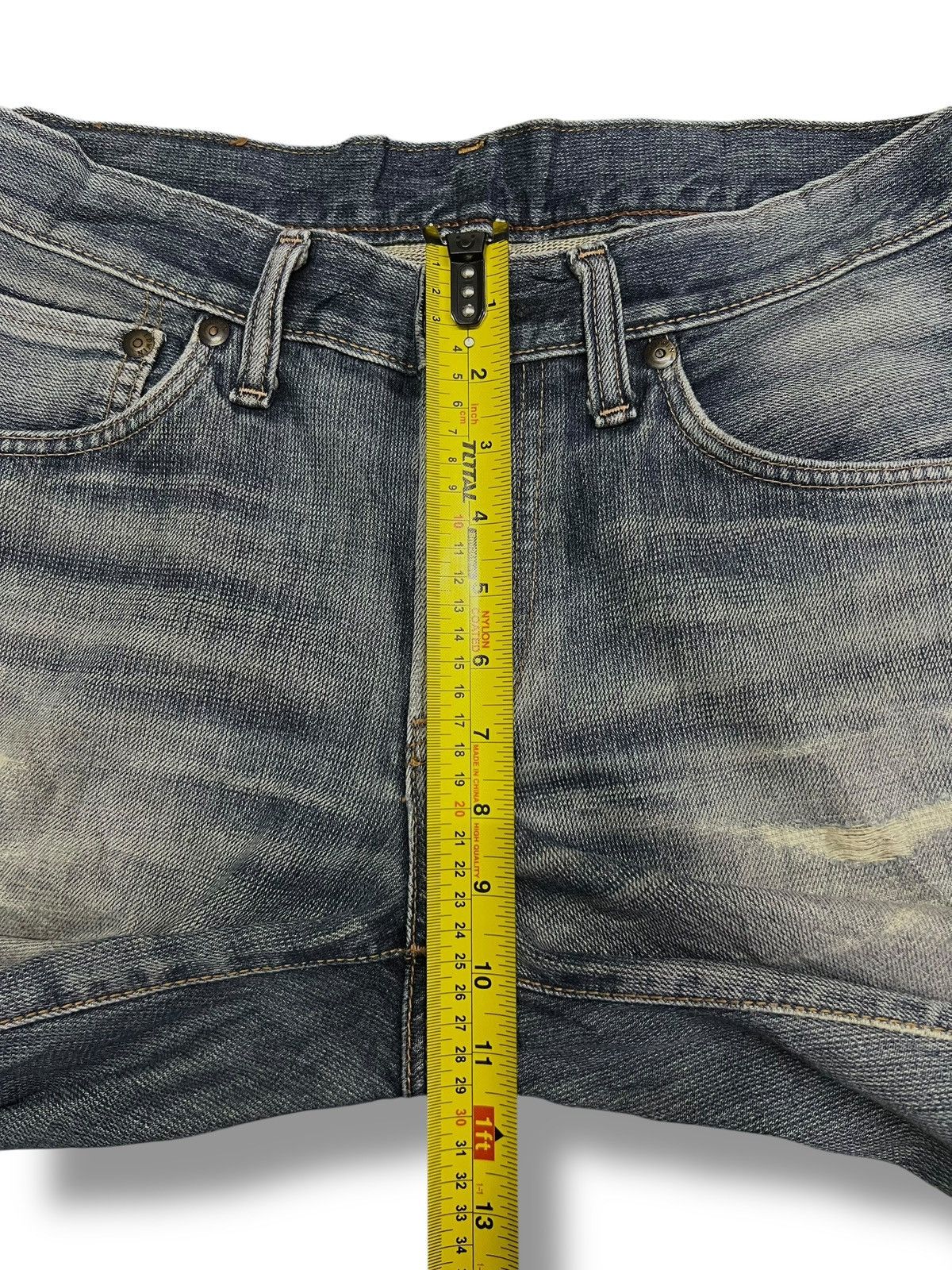 Edwin Vintage Edwin 503 Zylon - Faded Wash, Distressed Denim Size US 32 / EU 48 - 17 Thumbnail
