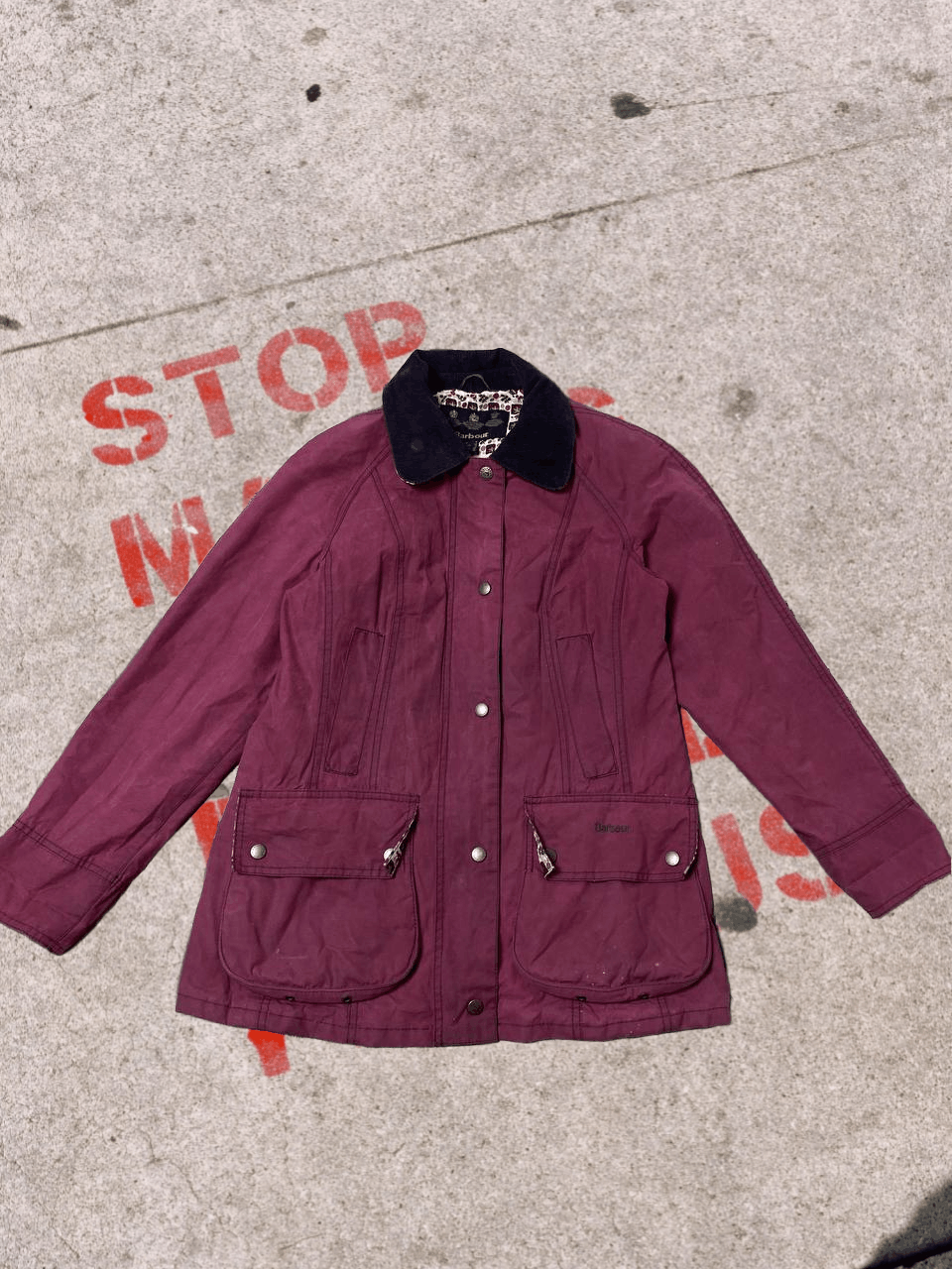 Barbour Vintage Barbour Jacket 90s Size S / US 4 / IT 40 - 1 Thumbnail