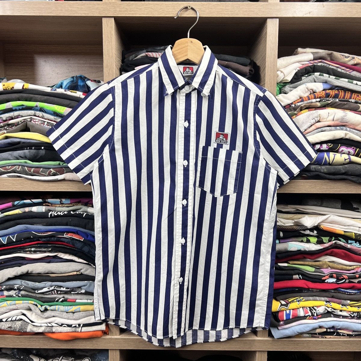 Ben Davis BEN DAVIES BUTTON TEE MADE IN JAPAN Size US S / EU 44-46 / 1 - 1 Thumbnail