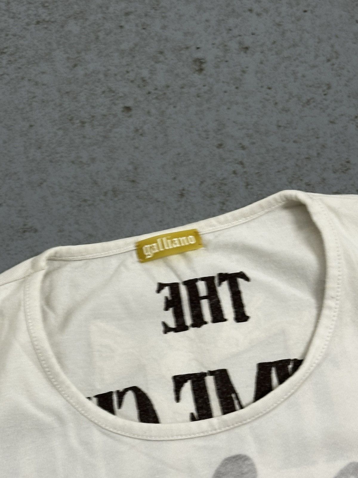 John Galliano Vintage S/S 1997 John Galliano Circus Reversible T-Shirt Size US M / EU 48-50 / 2 - 9 Thumbnail