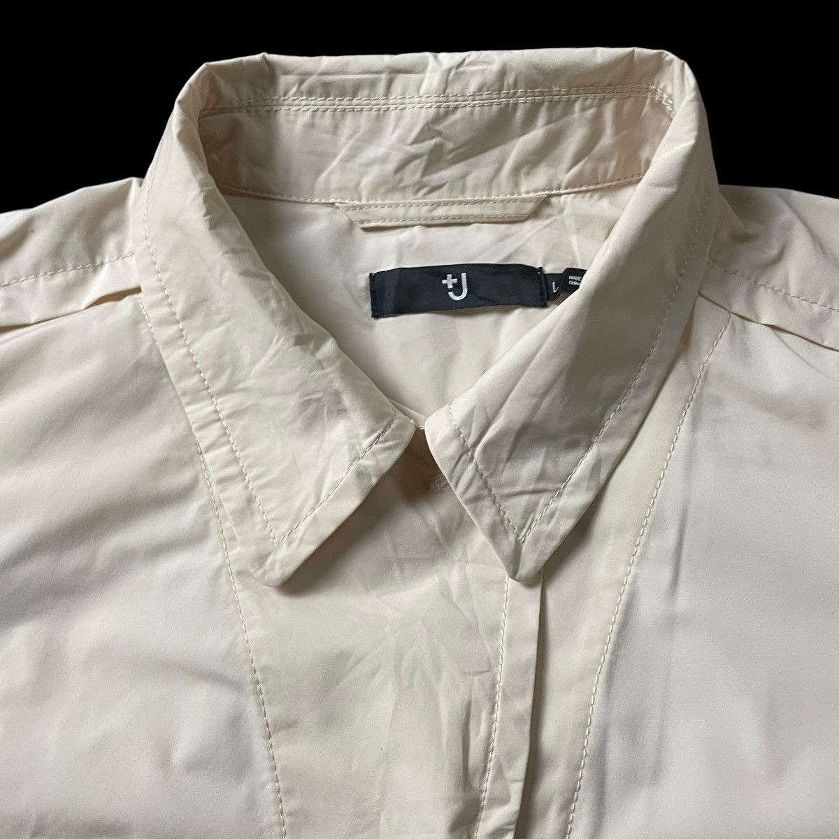 Jil Sander BRAND NEW OLD STOCK UNIQLO x JIL SANDER BUTTON UP WORKSHIRT Size L / US 10 / IT 46 - 8 Thumbnail