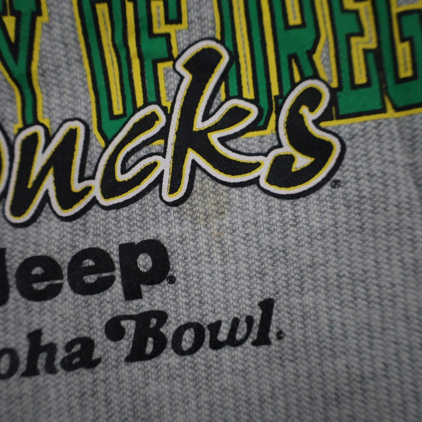 NCAA × Vintage Vintage 1998 University of Oregon Aloha Bowl Graphic T Shirt Size US XXL / EU 58 / 5 - 4 Thumbnail